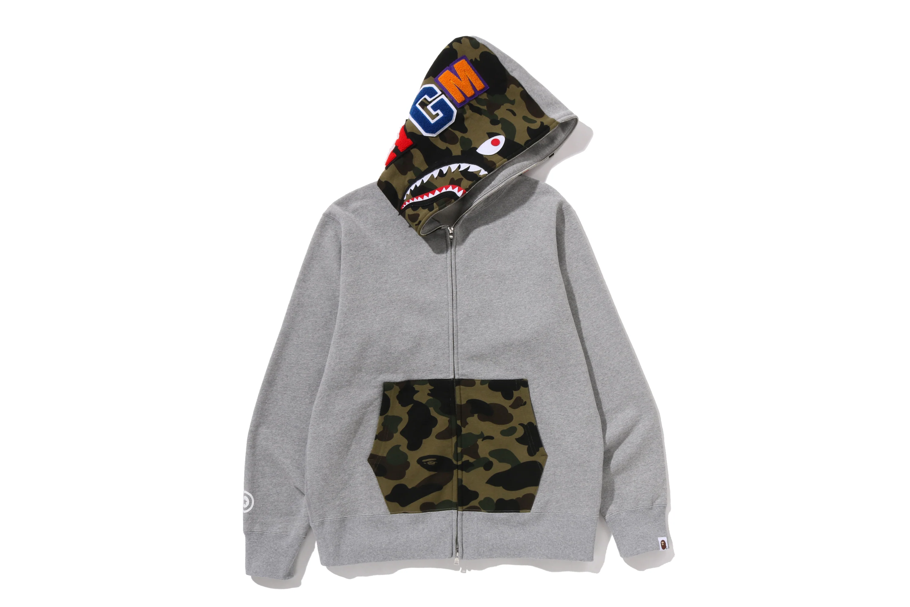 SHARK FULL ZIP HOODIE - Image 2
