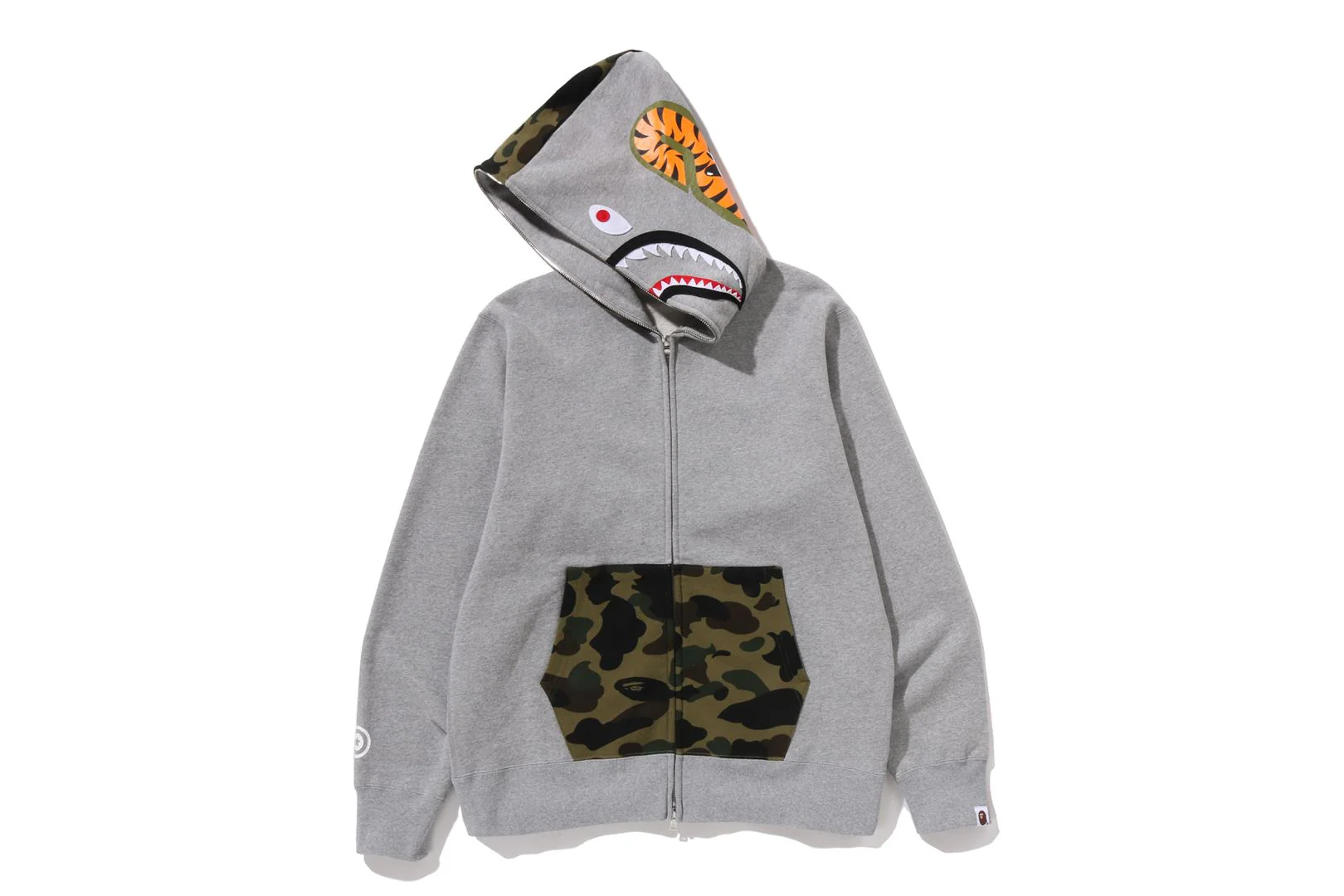 SHARK FULL ZIP HOODIE - Image 3