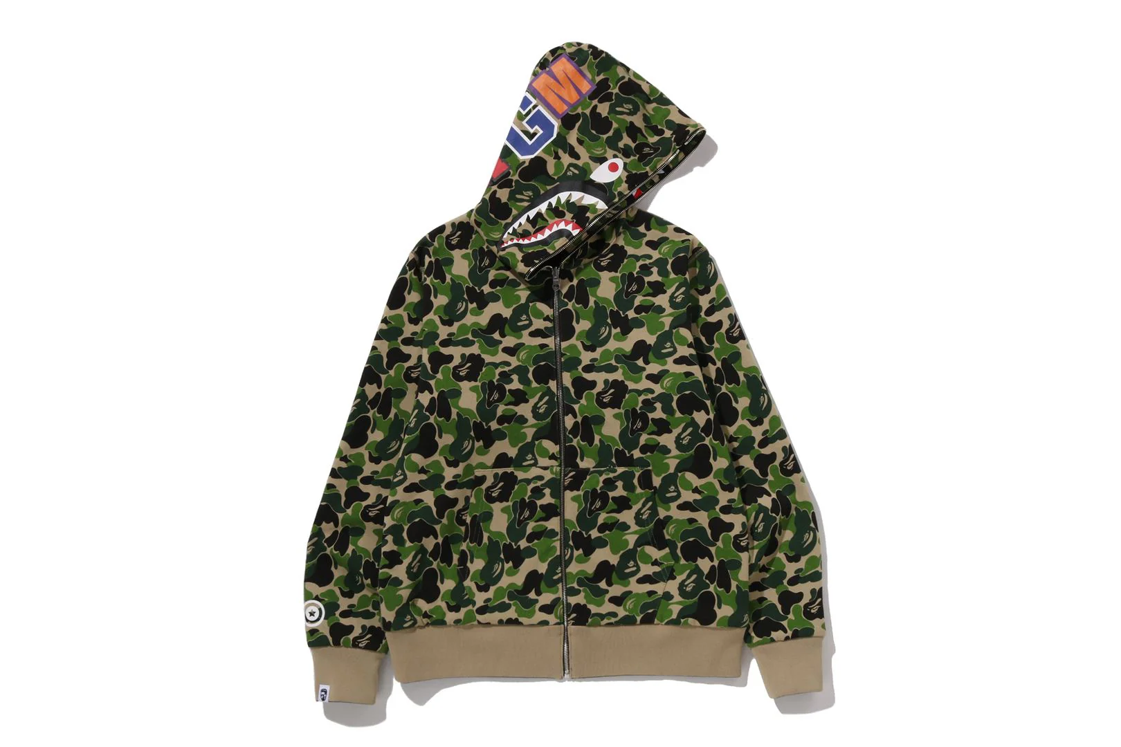 ABC CAMO REVERSIBLE SHARK FULL ZIP HOODIE - Image 12