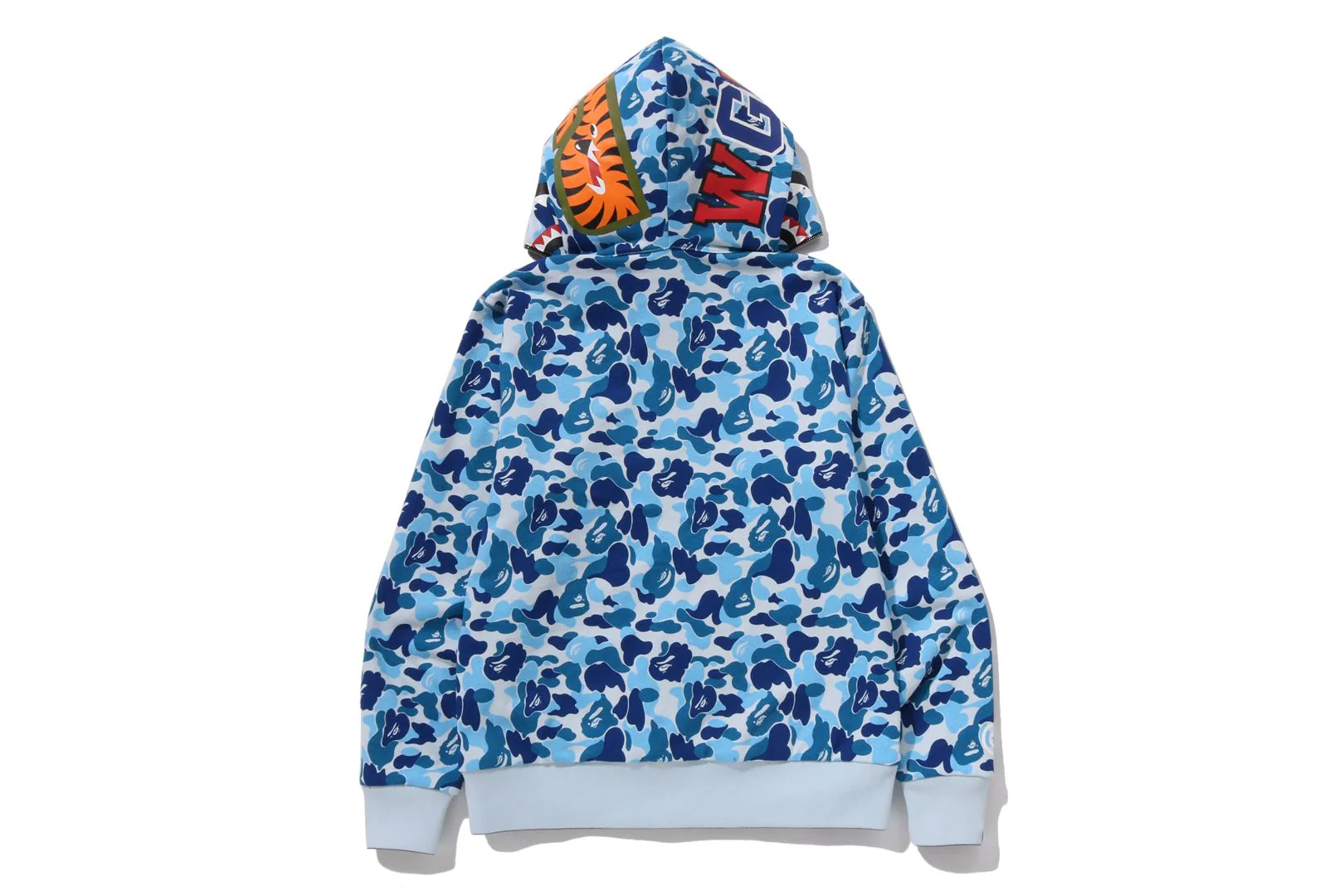 ABC CAMO REVERSIBLE SHARK FULL ZIP HOODIE - Image 7