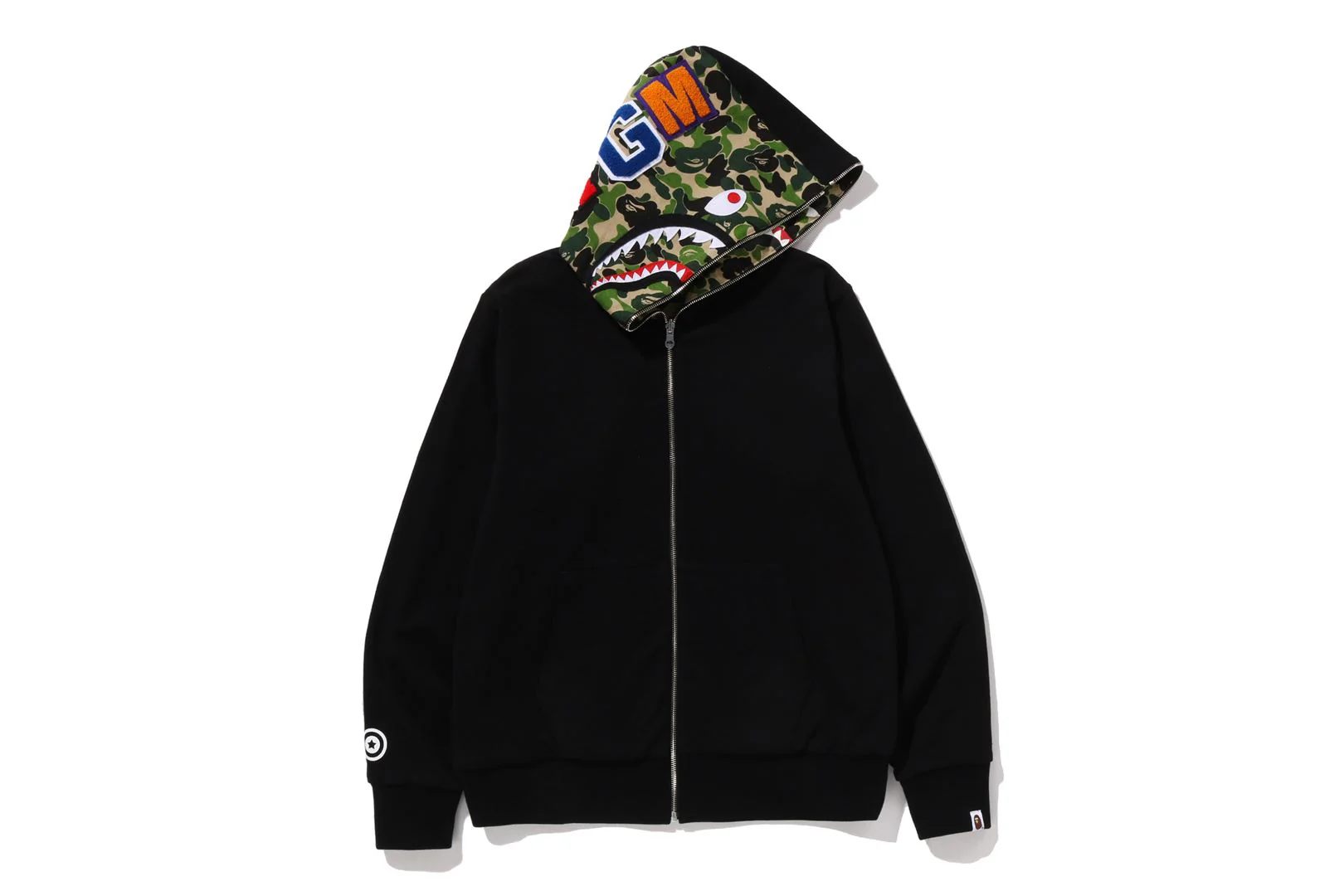 ABC CAMO REVERSIBLE SHARK FULL ZIP HOODIE - Image 8