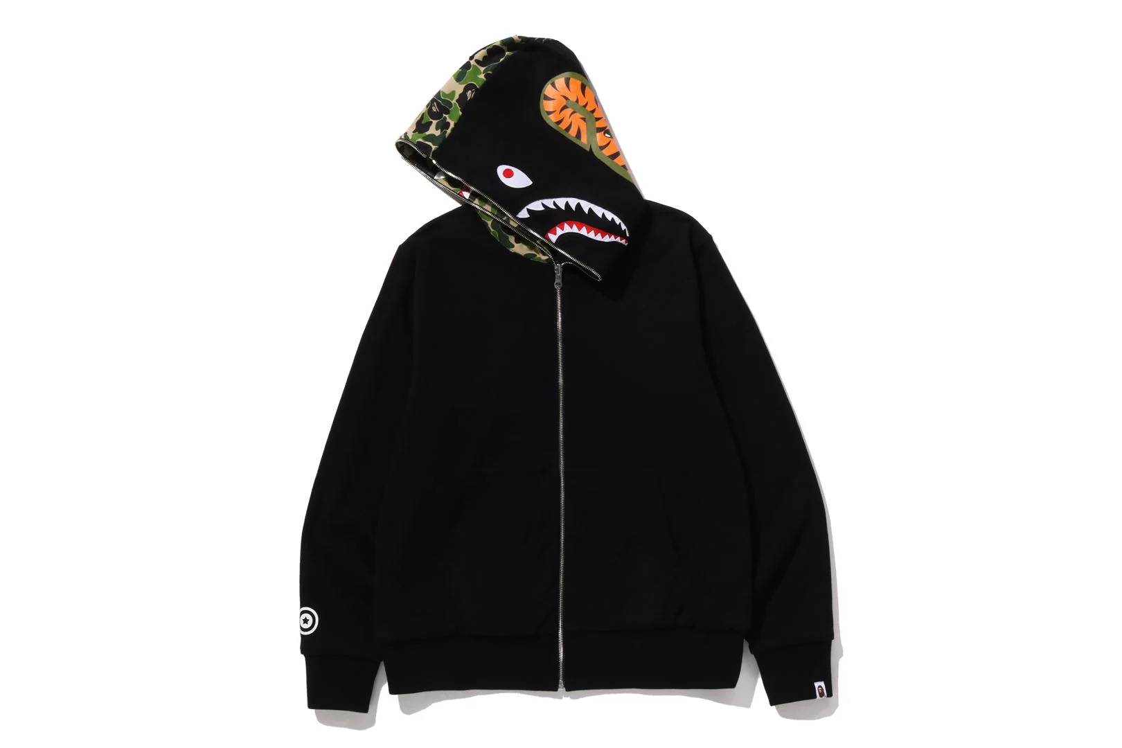 ABC CAMO REVERSIBLE SHARK FULL ZIP HOODIE - Image 9