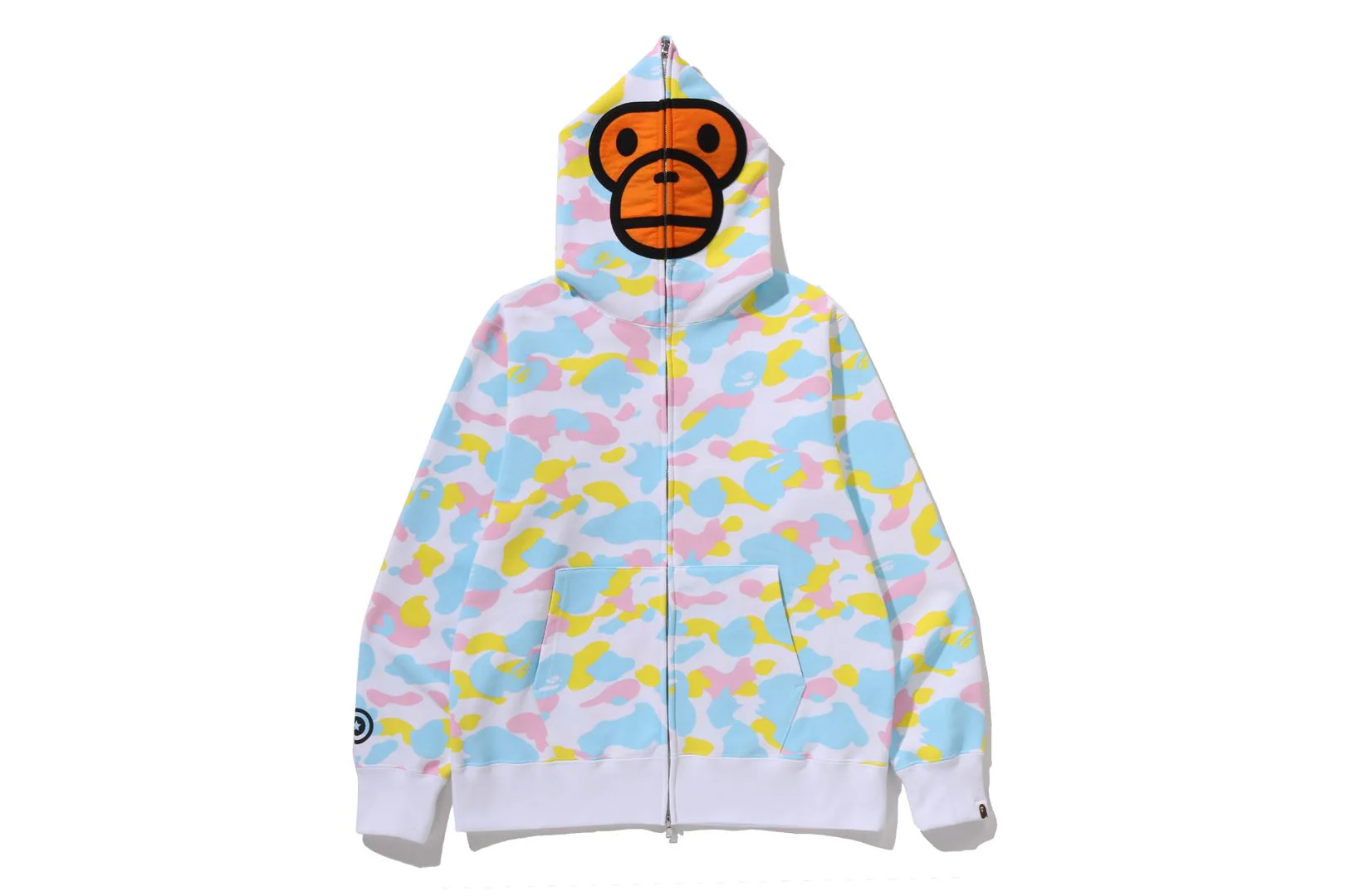 NEW MULTI CAMO BABY MILO REGULAR FIT FULL ZIP HOODIE - Image 8