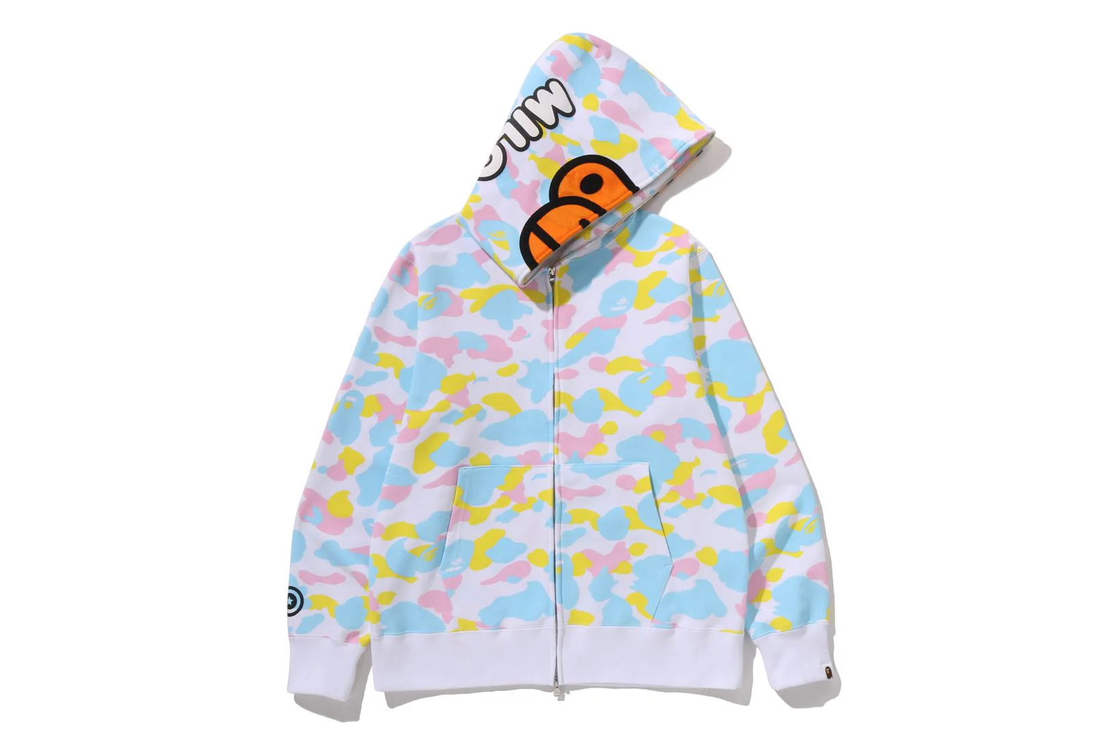 NEW MULTI CAMO BABY MILO REGULAR FIT FULL ZIP HOODIE - Image 9