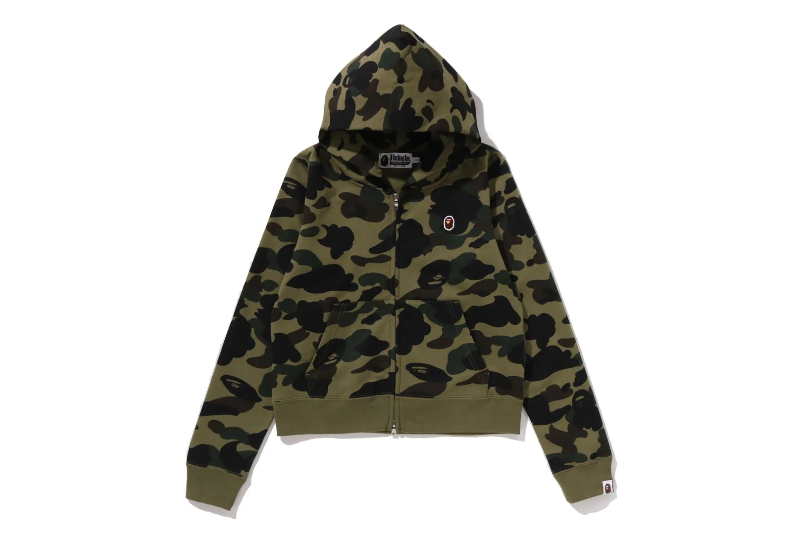 1ST CAMO ZIP HOODIE LADIES - Image 4