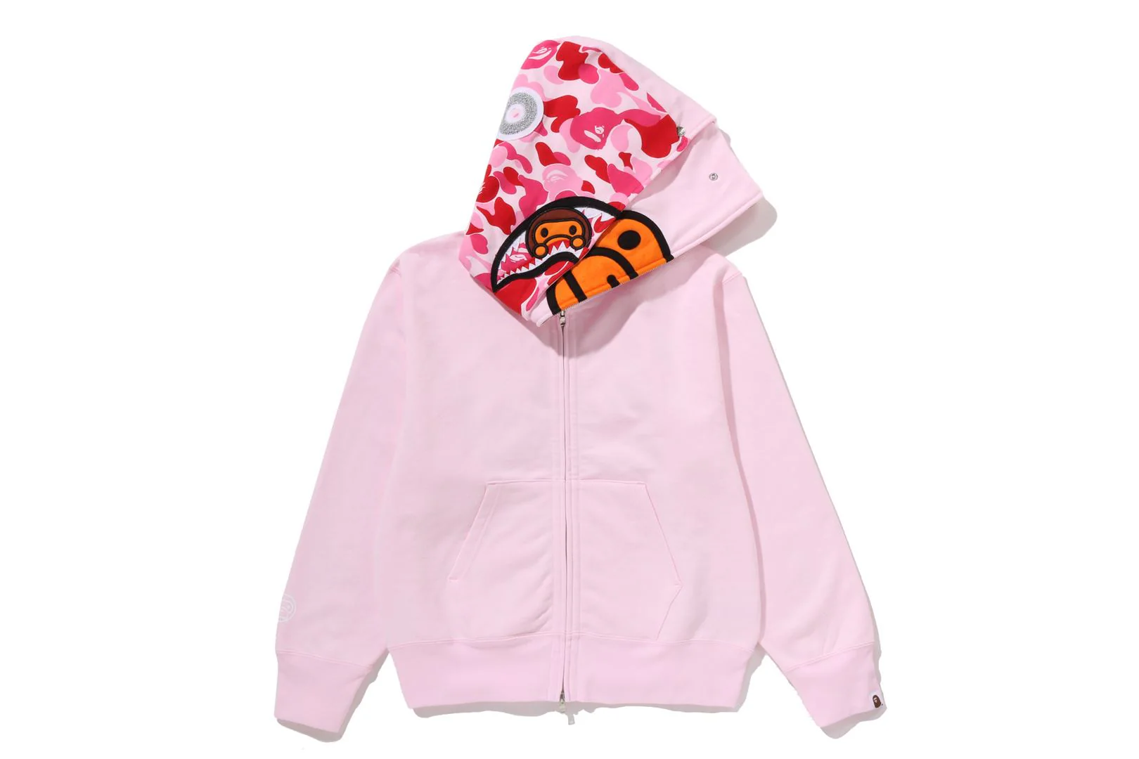 MILO SHARK FULL ZIP DOUBLE HOODIE LADIES - Image 2