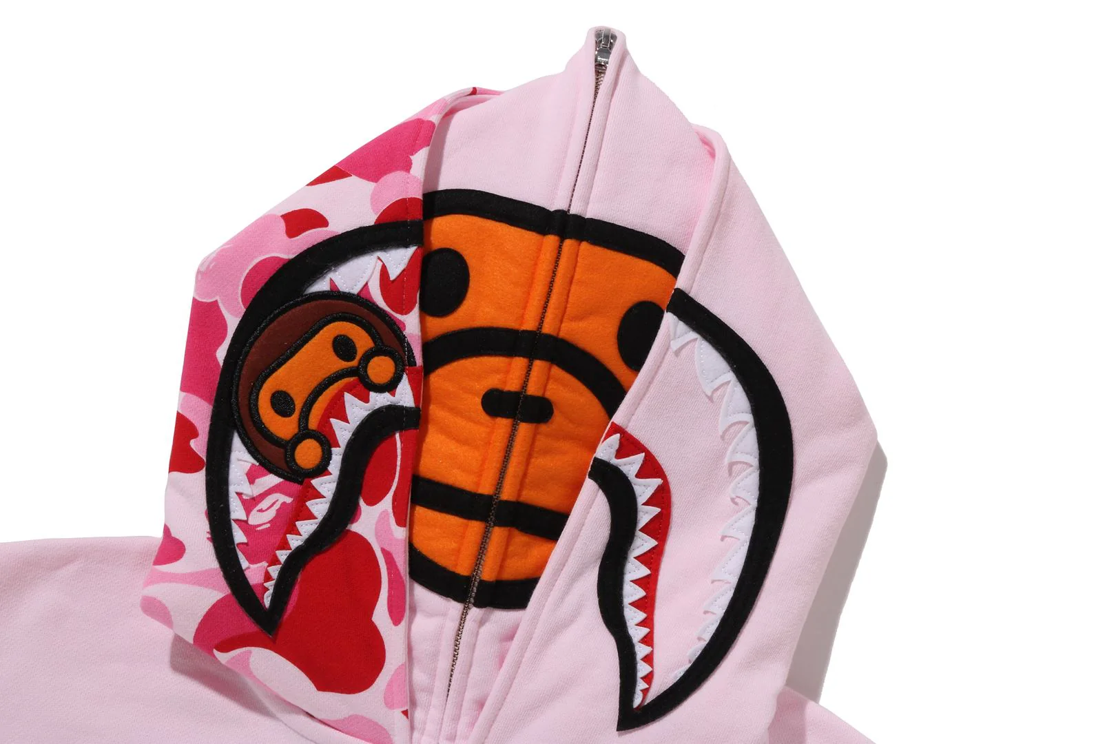 MILO SHARK FULL ZIP DOUBLE HOODIE LADIES - Image 5