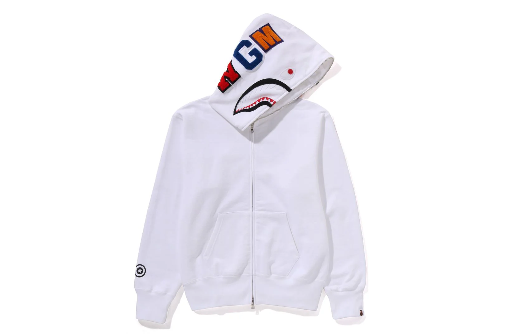 SHARK FULL ZIP HOODIE LADIES - Image 4