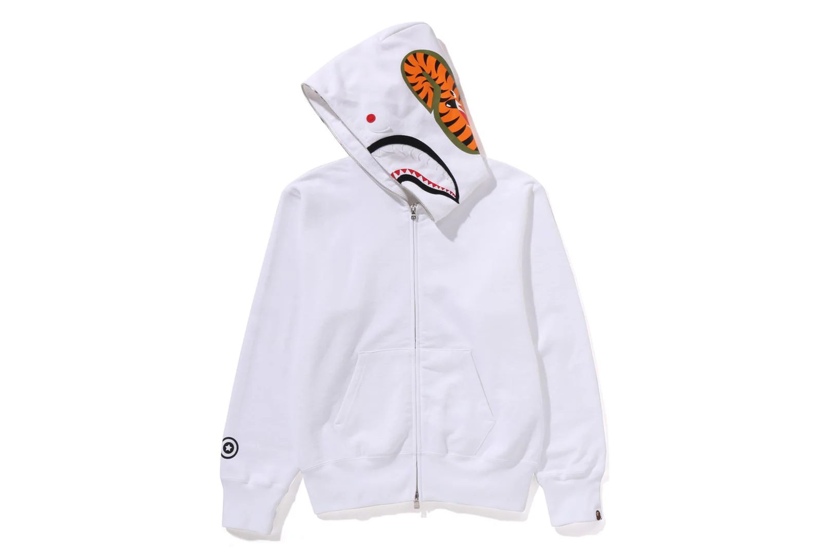 SHARK FULL ZIP HOODIE LADIES - Image 5