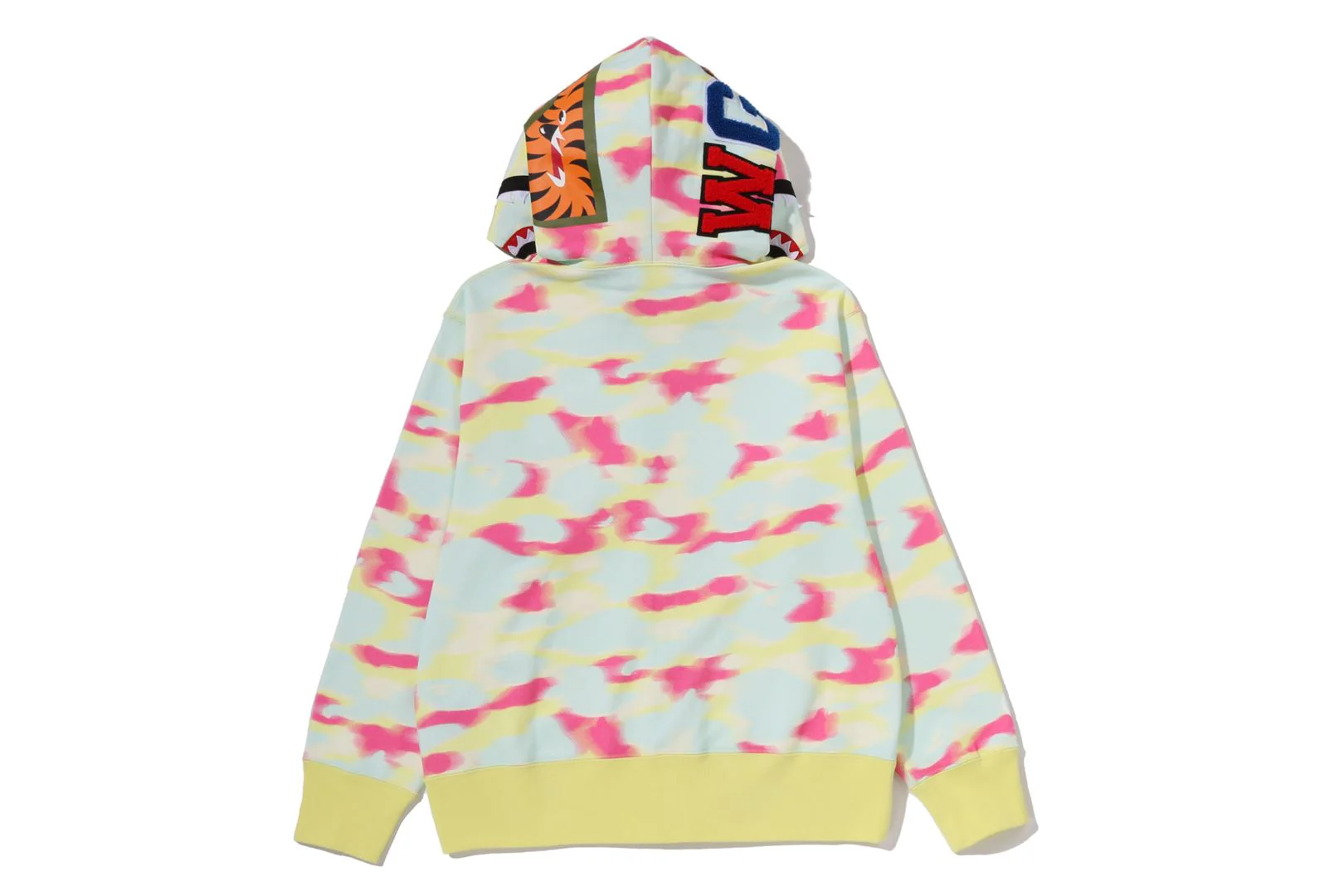 SCREEN CAMO SHARK FULL ZIP HOODIE - Image 3