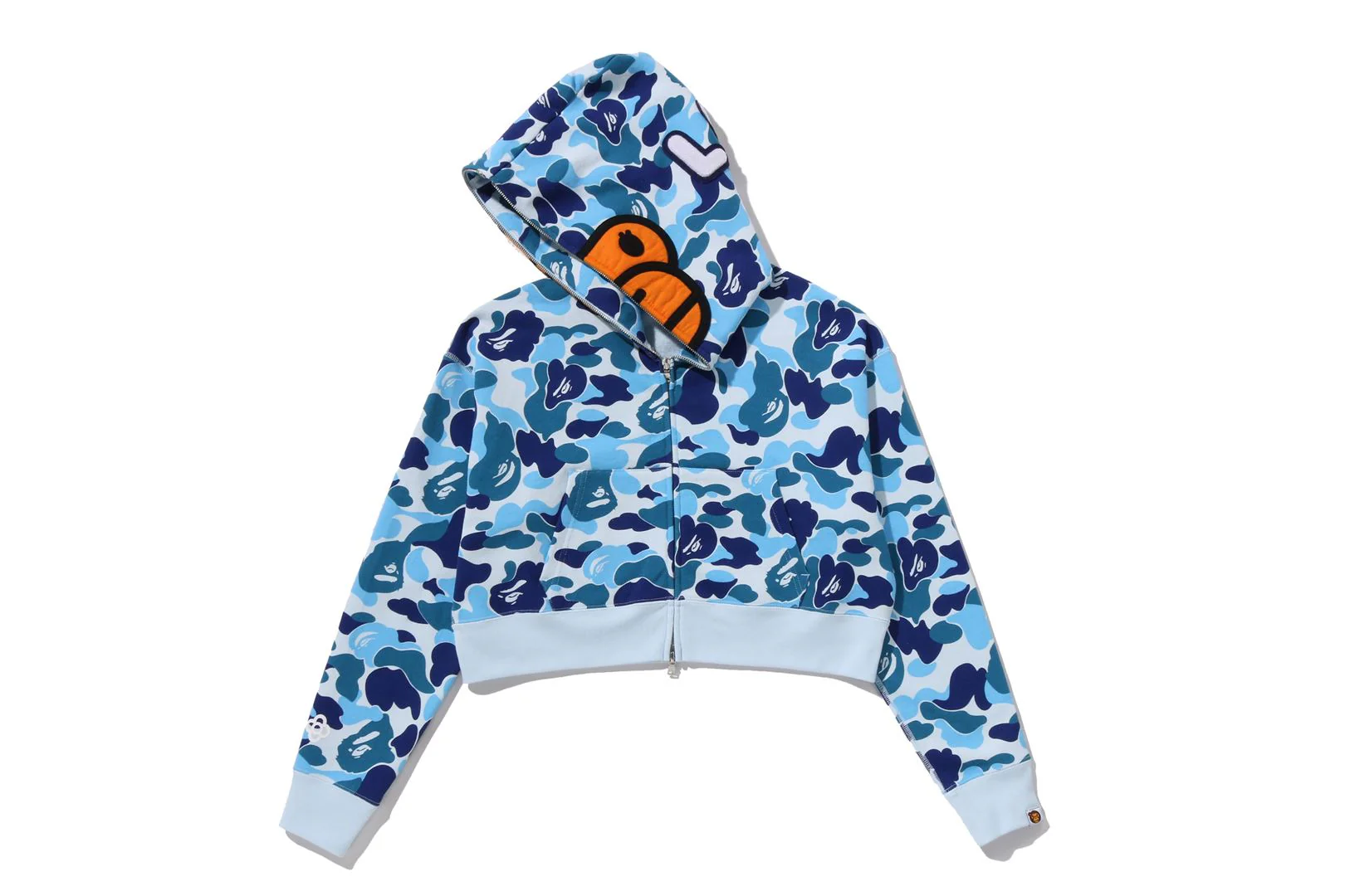 ABC CAMO BABY LISA CROPPED FULL ZIP HOODIE LADIES - Image 11