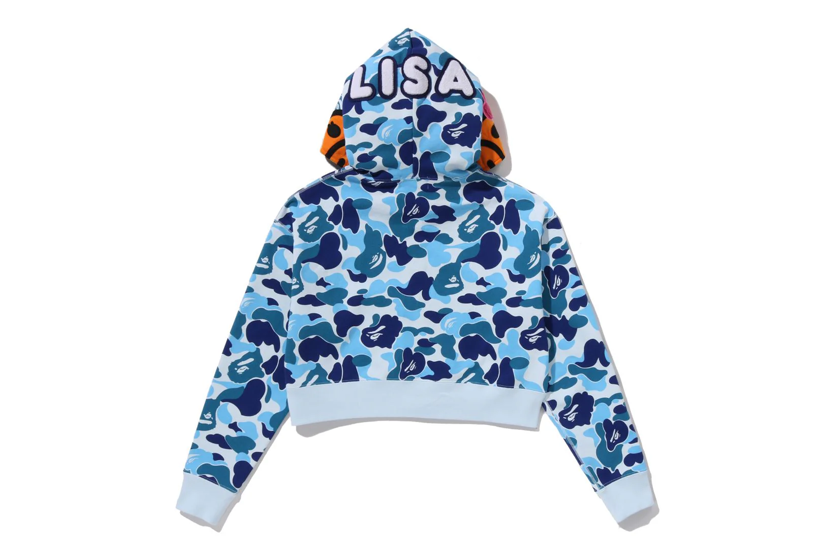 ABC CAMO BABY LISA CROPPED FULL ZIP HOODIE LADIES - Image 12