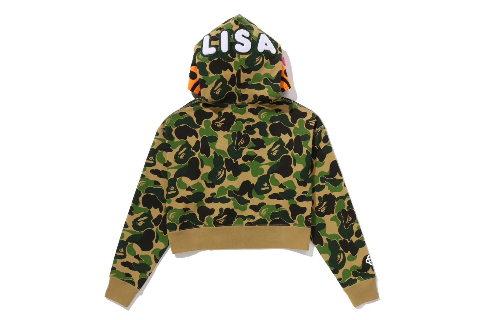 ABC CAMO BABY LISA CROPPED FULL ZIP HOODIE LADIES - Image 20