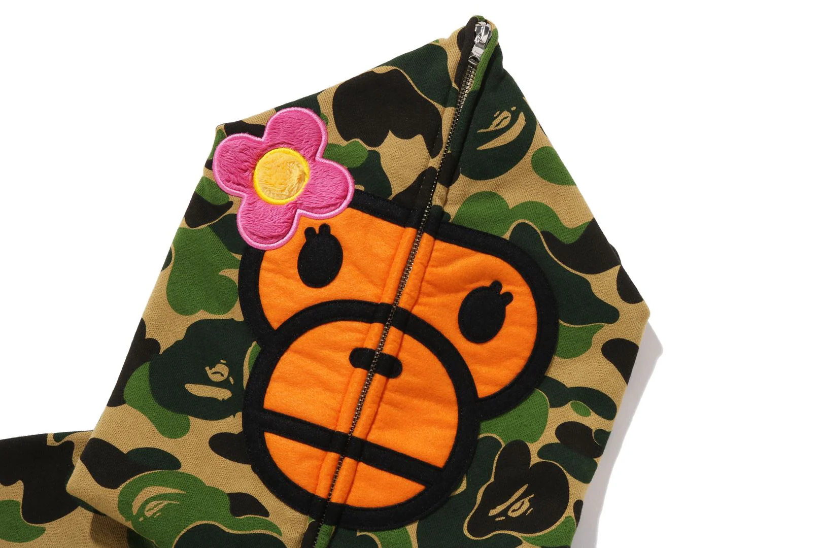 ABC CAMO BABY LISA CROPPED FULL ZIP HOODIE LADIES - Image 21
