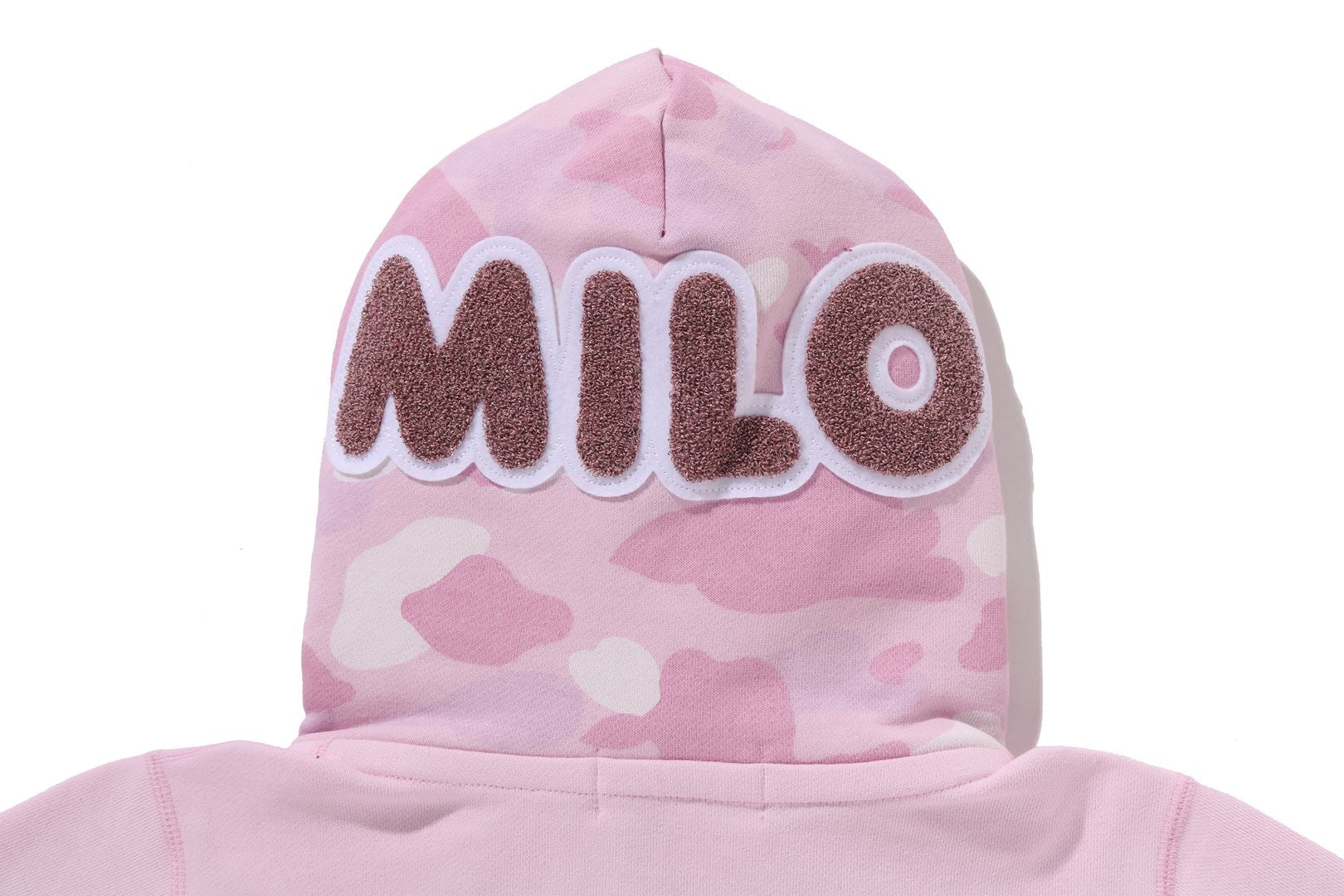 MILO SHARK CROPPED FULL ZIP DOUBLE HOODIE LADIES - Image 6