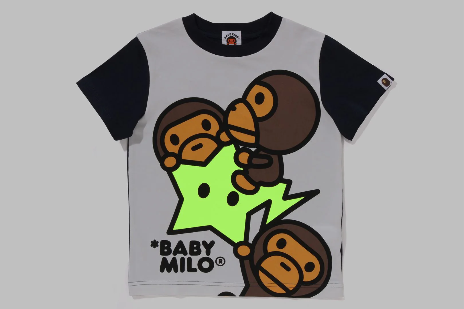 BABY MILO STA GLOW IN THE DARK PANEL PRINT TEE KIDS - Image 3