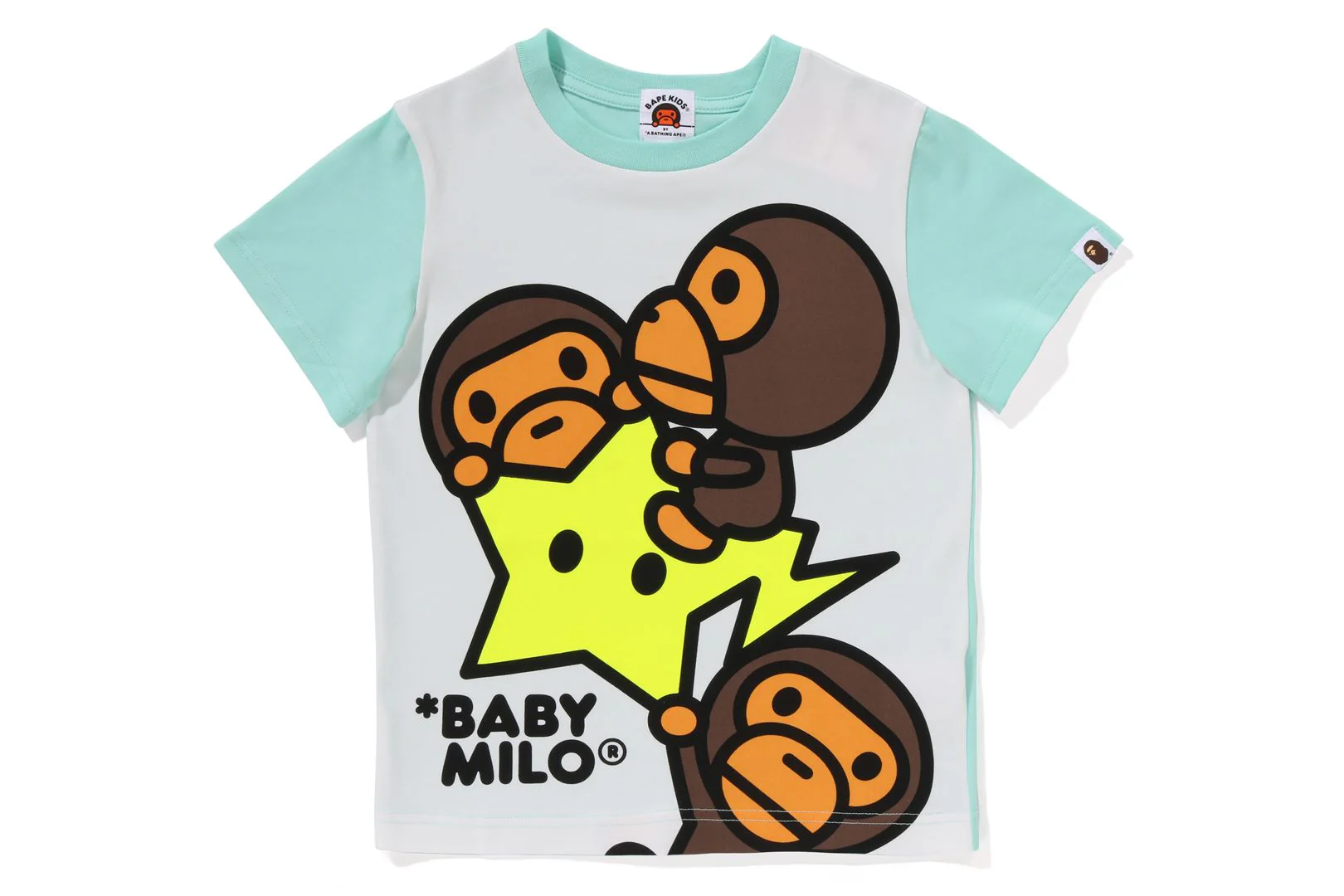 BABY MILO STA GLOW IN THE DARK PANEL PRINT TEE KIDS - Image 7