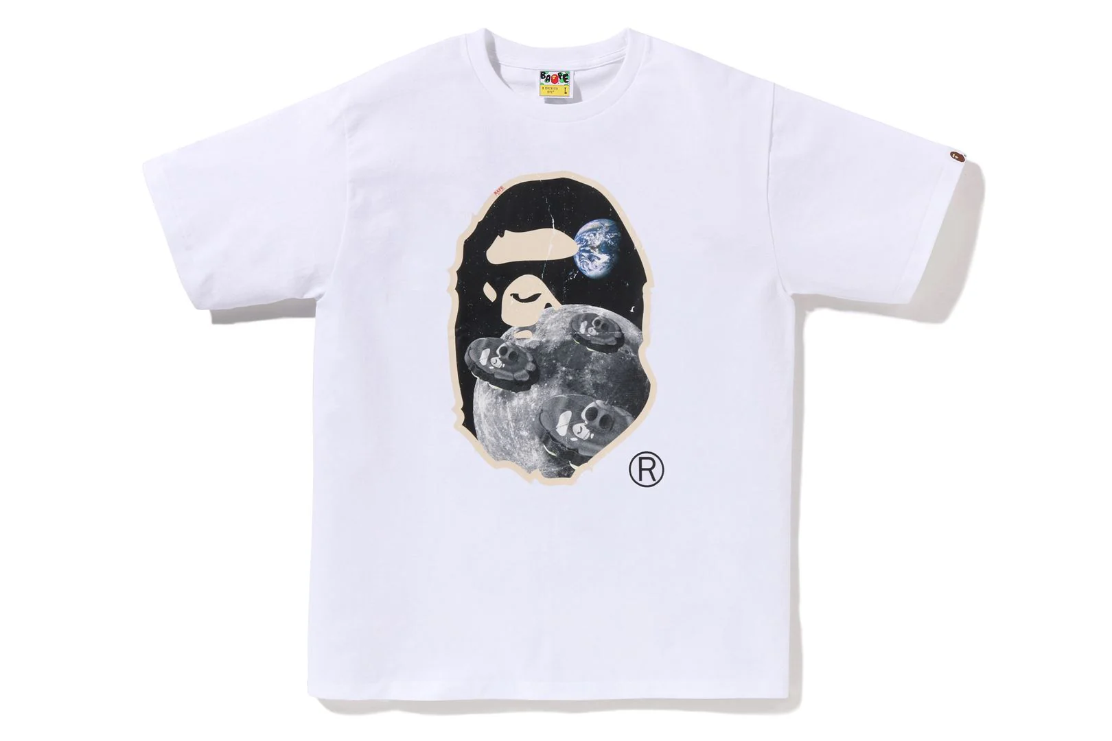 MOON APE HEAD OLD PHOTO TEE - Image 3