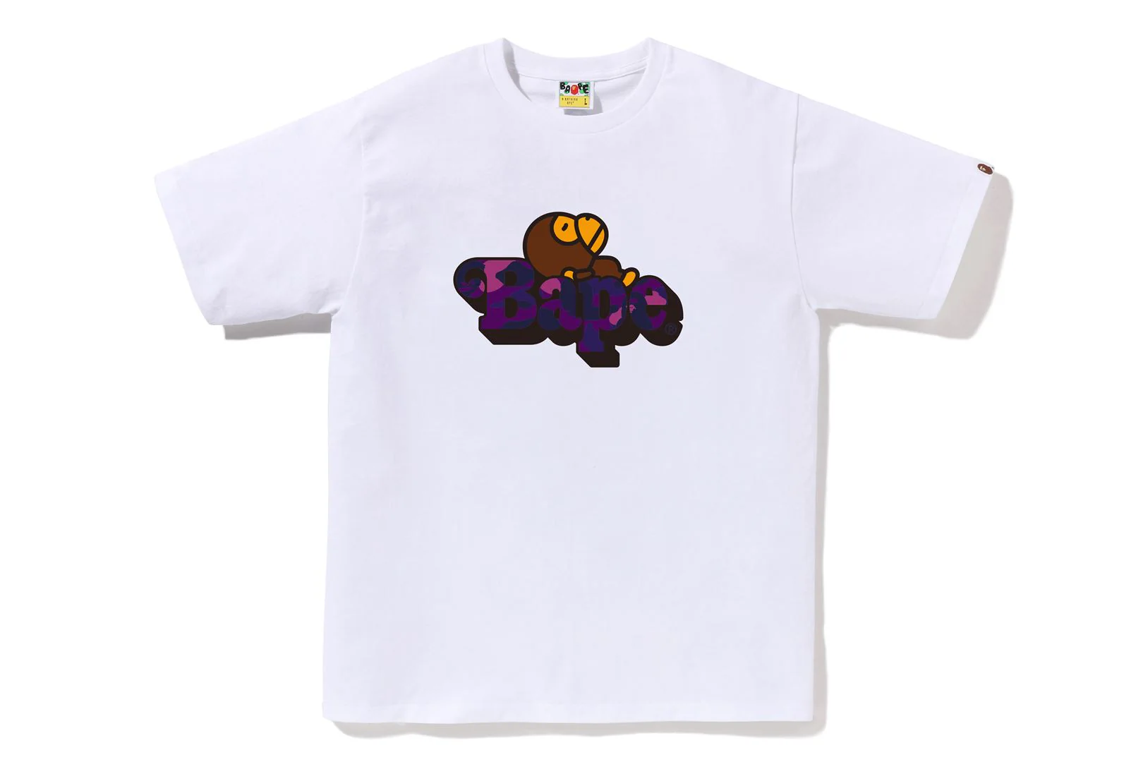 COLOR CAMO MILO ON BAPE TEE - Image 2