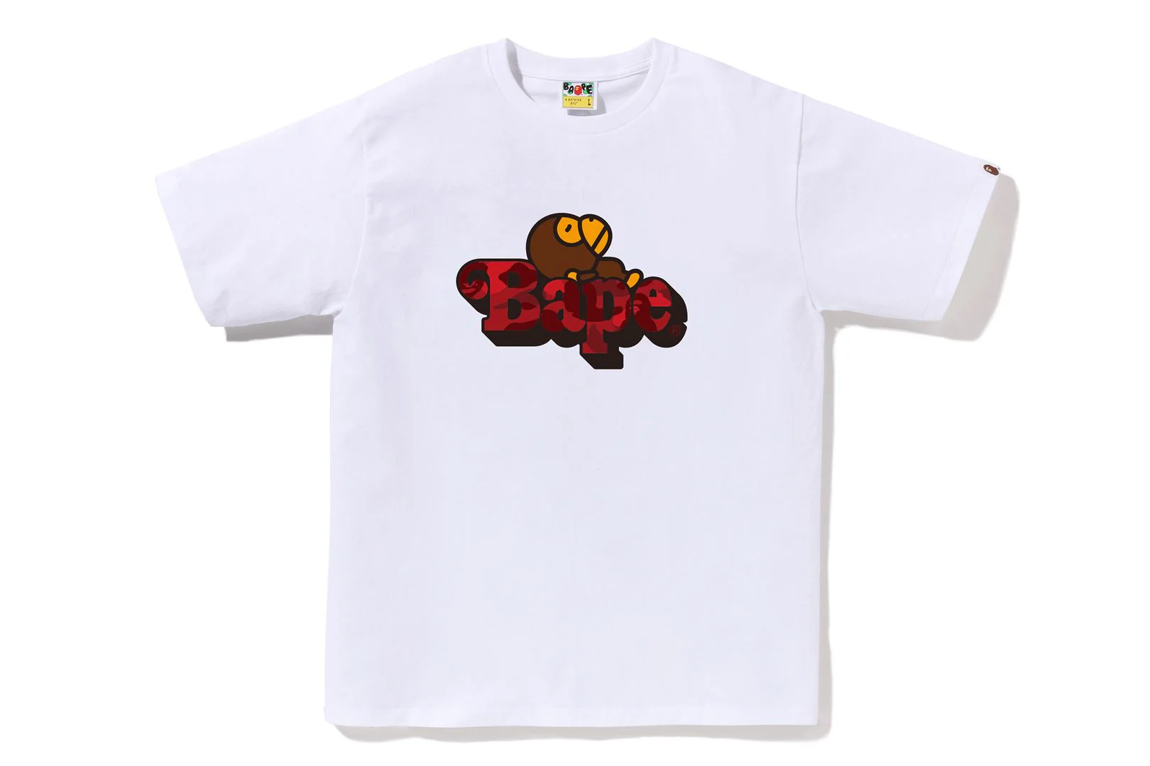 COLOR CAMO MILO ON BAPE TEE - Image 3