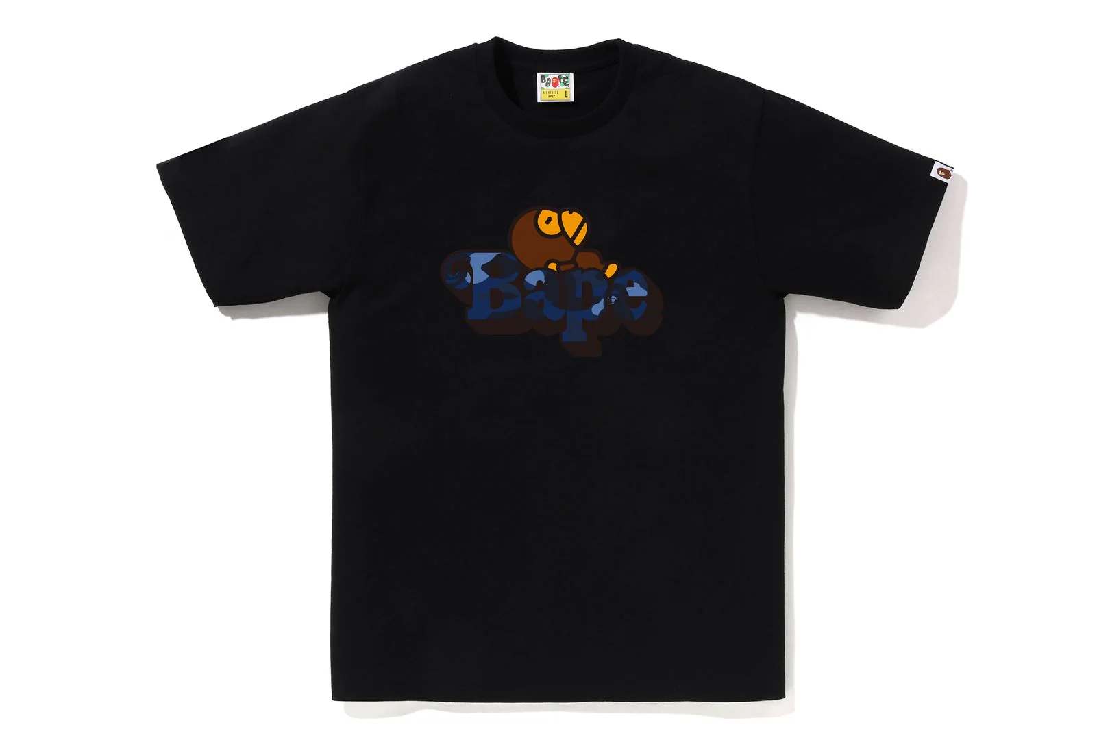 COLOR CAMO MILO ON BAPE TEE - Image 4