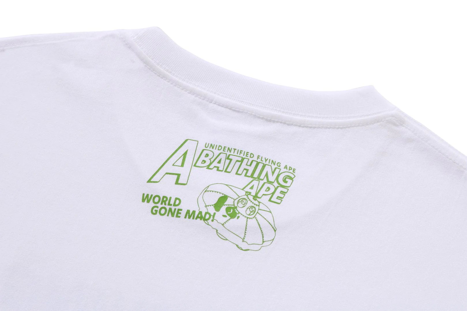 APE HEAD UFO ON MOON TEE - Image 12