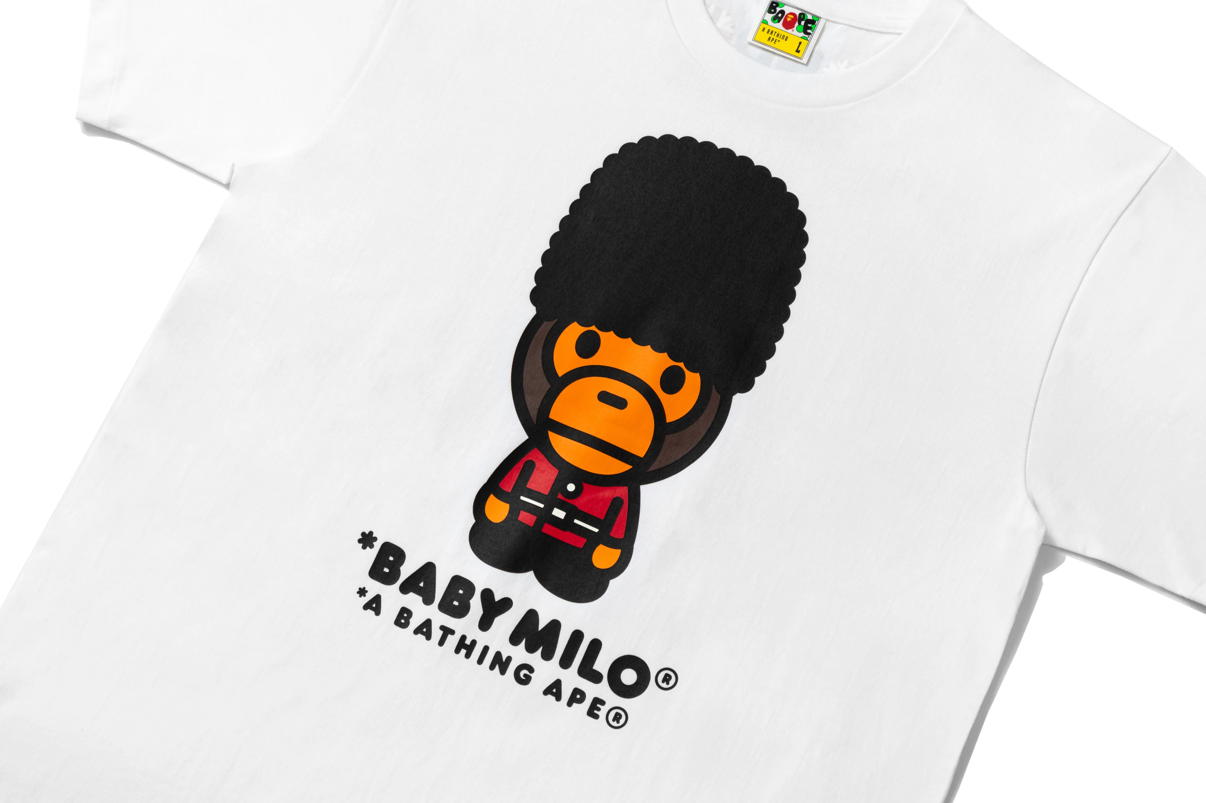 BAPE STORE LONDON 4TH ANNIV. BABY MILO TEE - Image 2