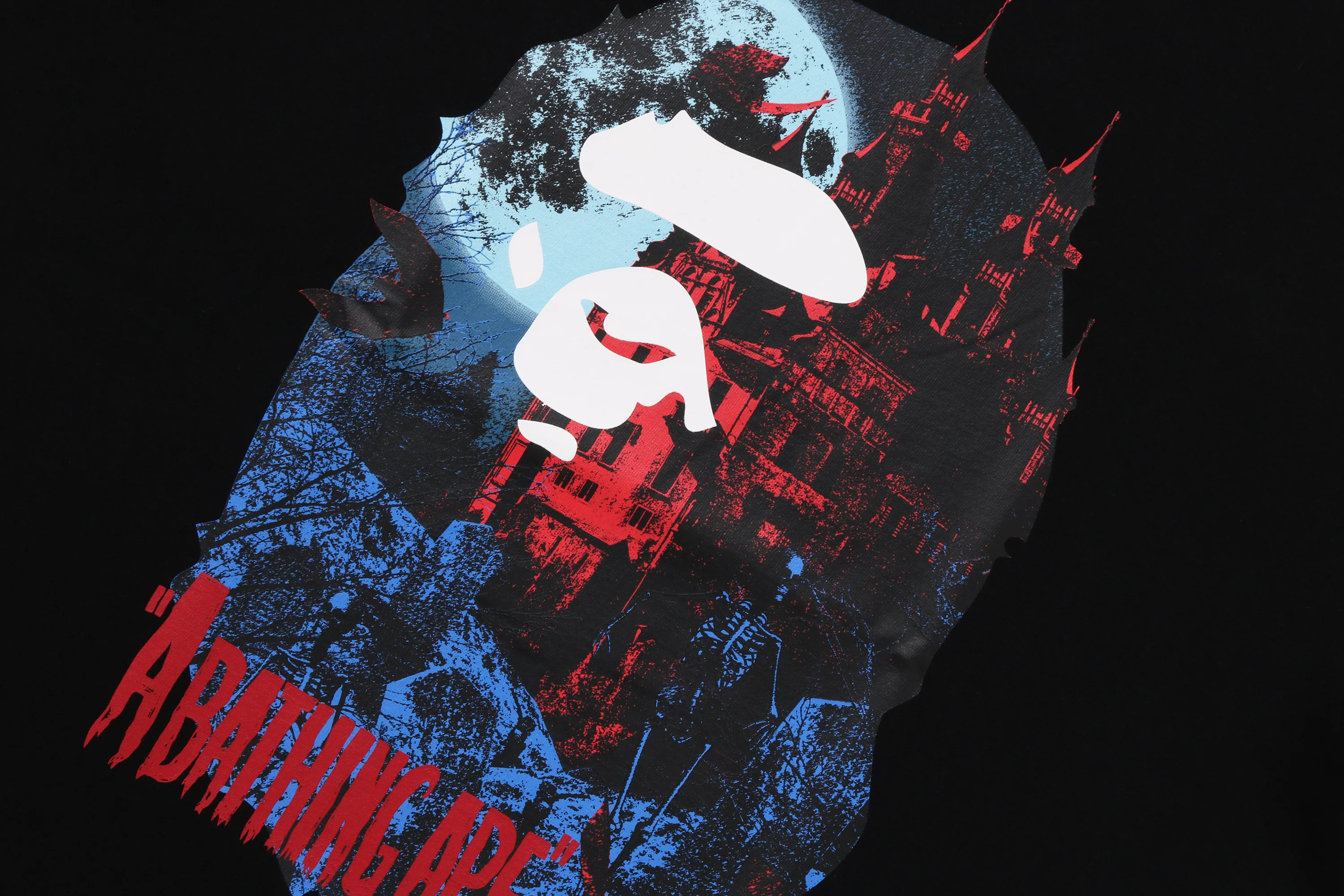 VAMPIRE CASTLE APE HEAD TEE - Image 2