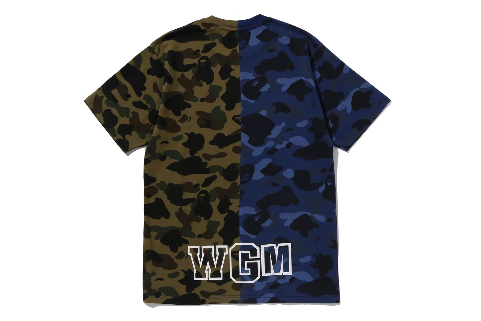 SPLIT CAMO SHARK TEE - Image 2