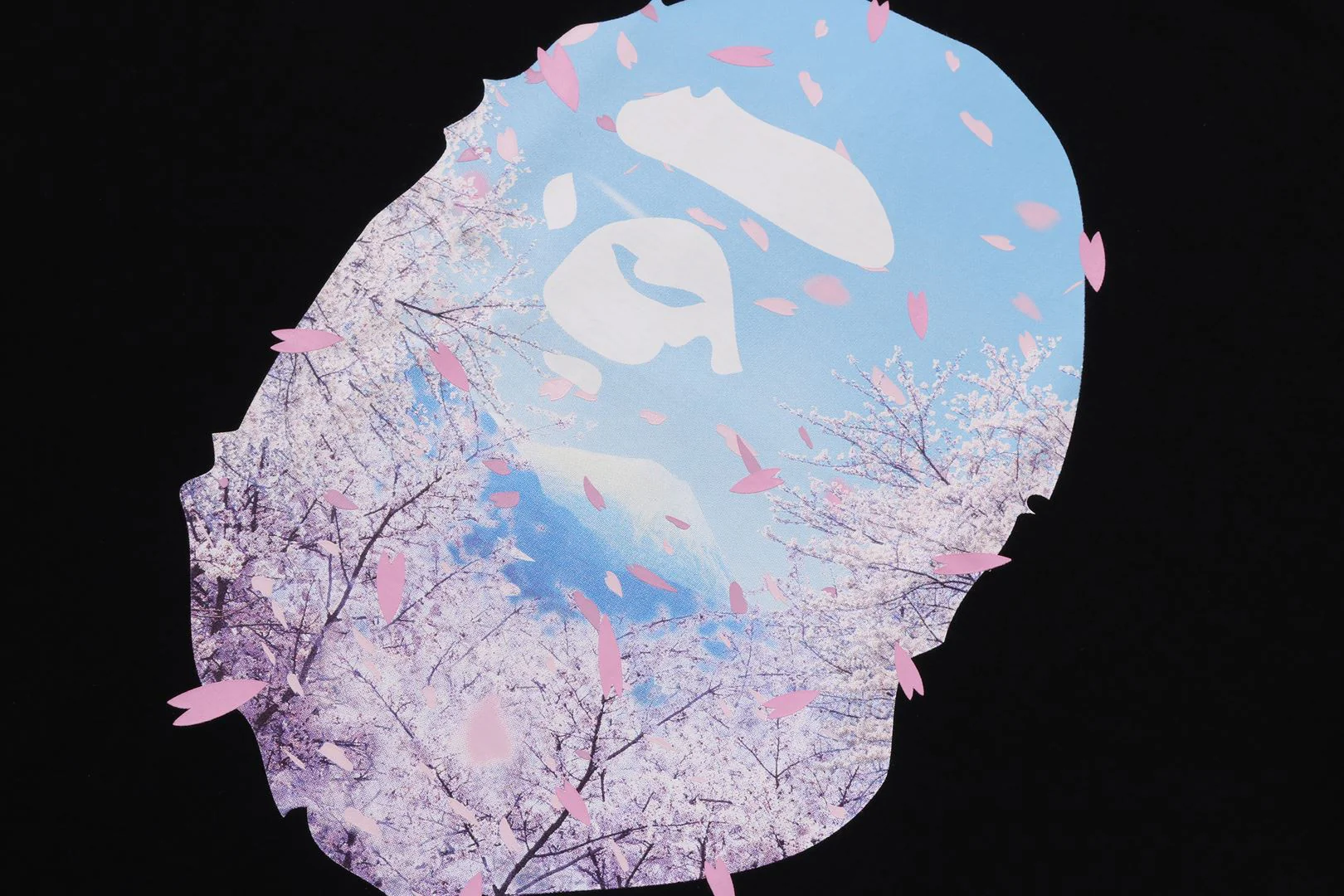 SAKURA PHOTO APE HEAD TEE - Image 3
