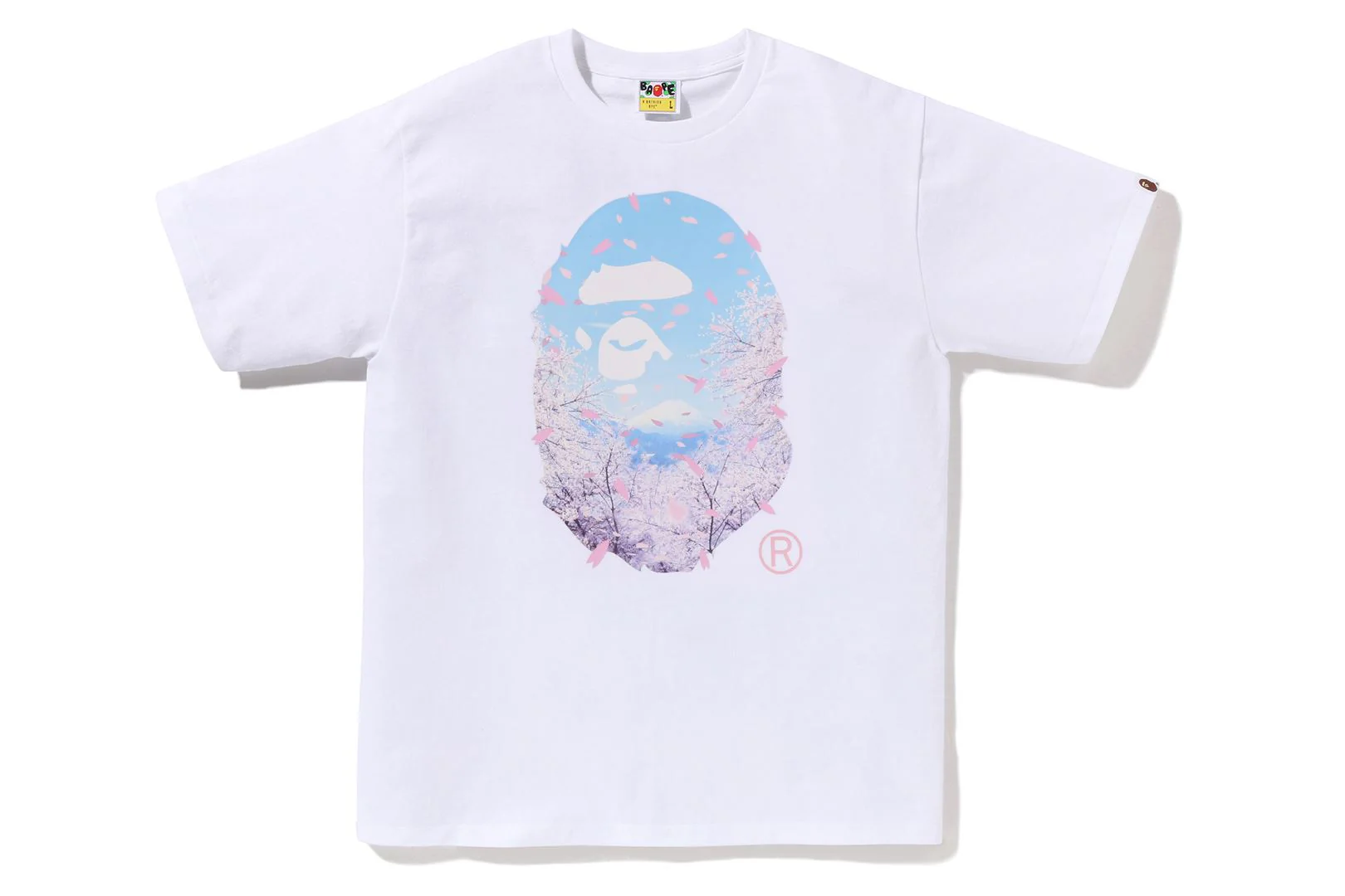 SAKURA PHOTO APE HEAD TEE - Image 5