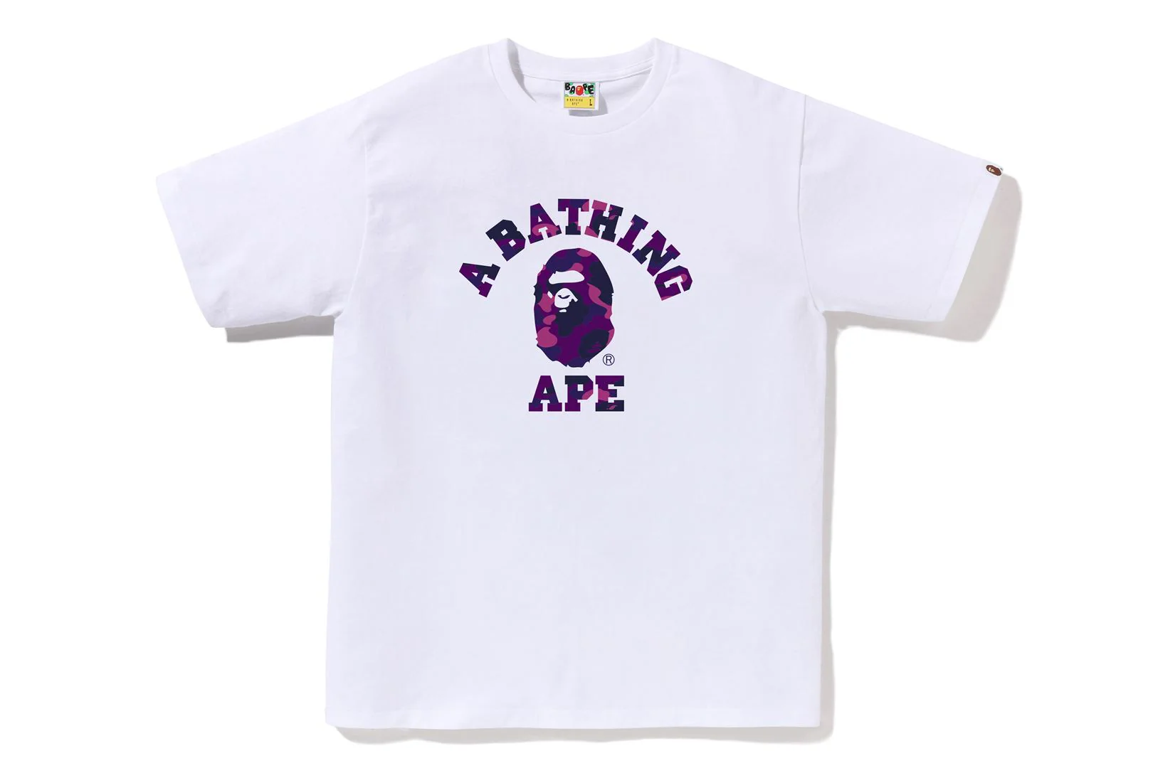 COLOR CAMO COLLEGE TEE