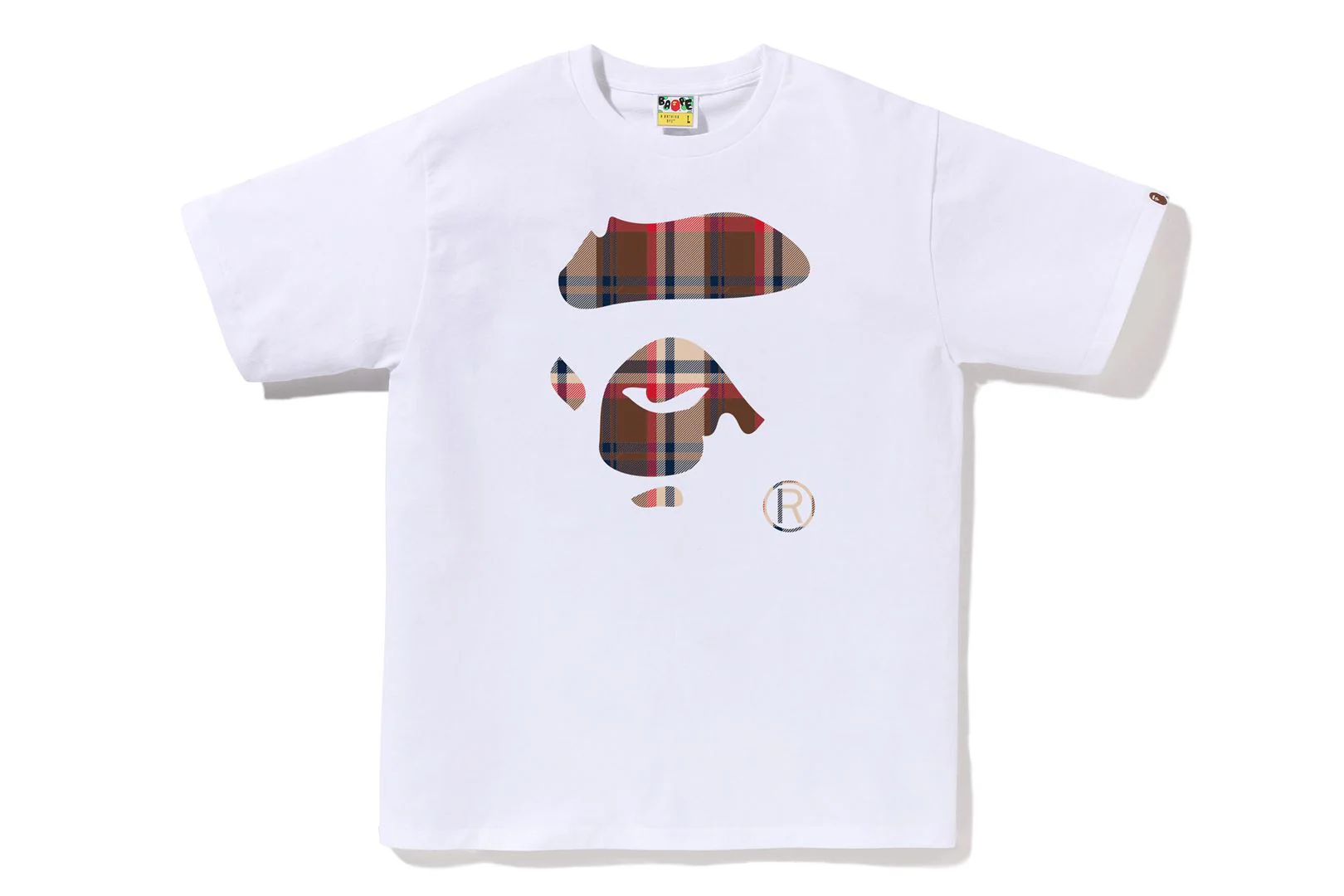 BAPE CHECK APE FACE TEE - Image 11
