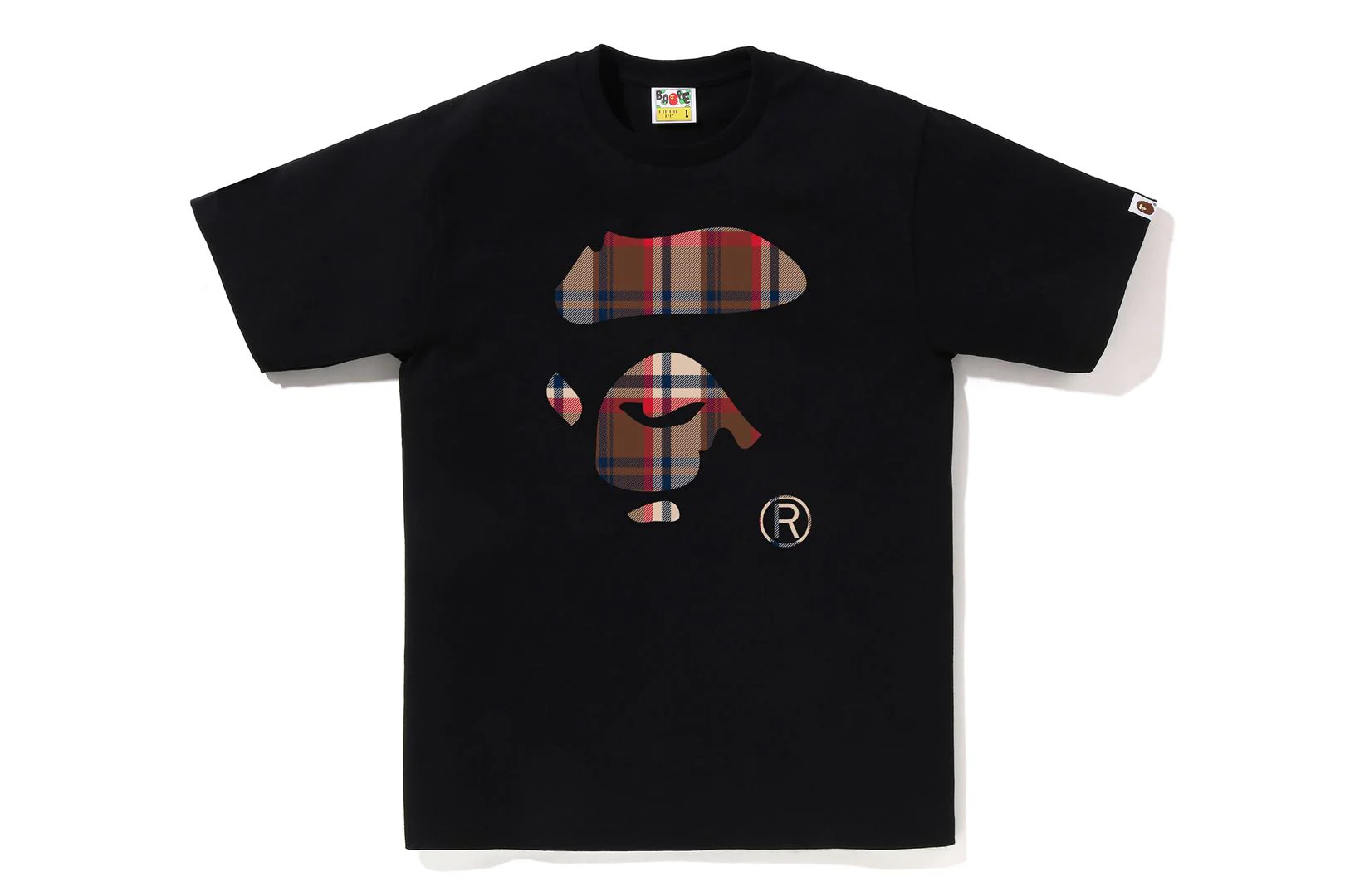 BAPE CHECK APE FACE TEE - Image 5