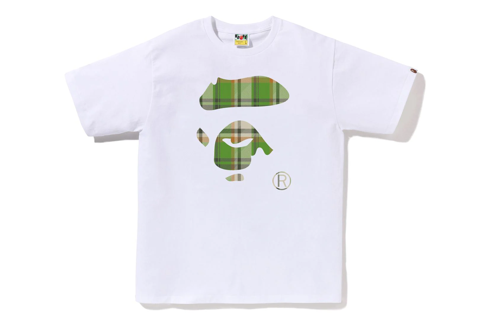 BAPE CHECK APE FACE TEE - Image 7