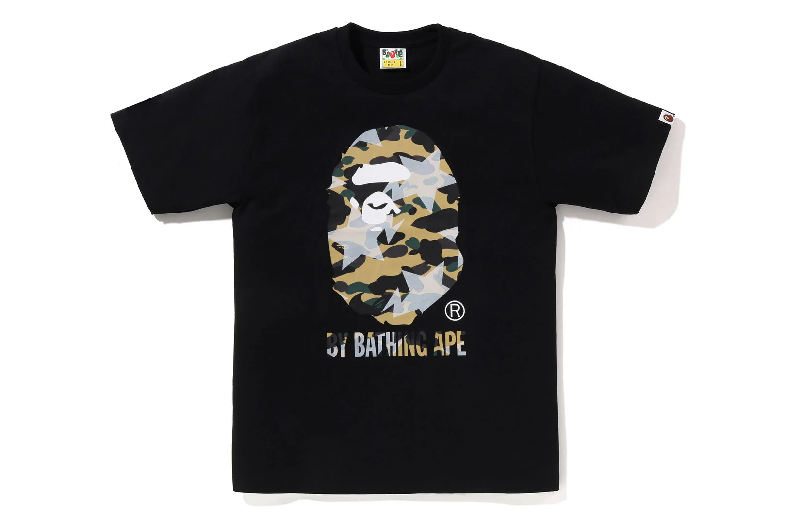 STA OVER PRINT 1ST CAMO BY BATHING APE TEE - Image 2