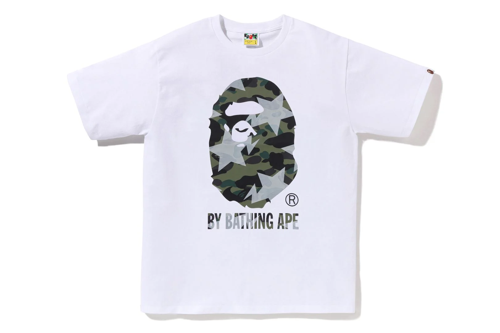 STA OVER PRINT 1ST CAMO BY BATHING APE TEE - Image 3