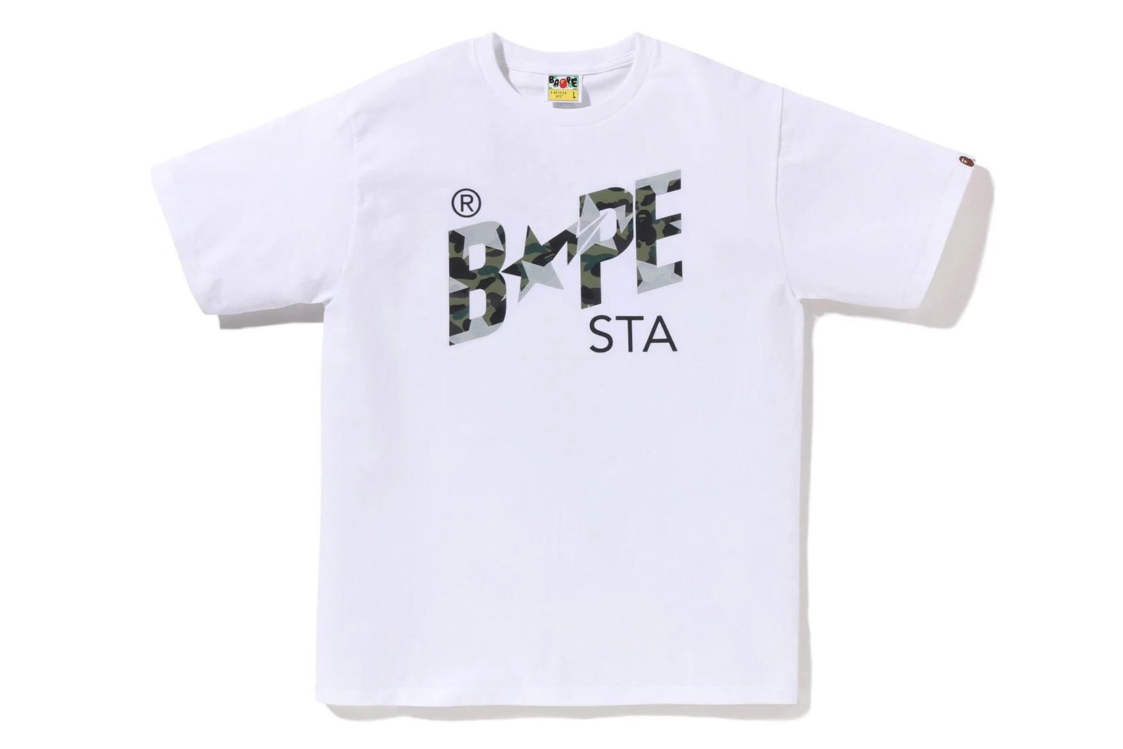 STA OVER PRINT 1ST CAMO BAPE STA TEE - Image 3