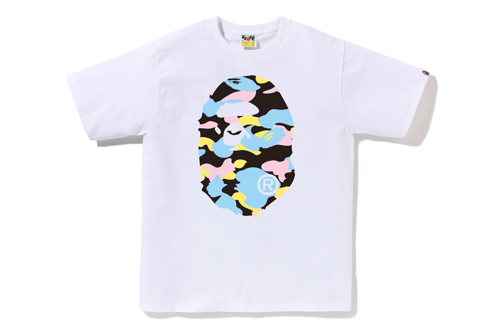 NEW MULTI CAMO BIG APE HEAD TEE - Image 4