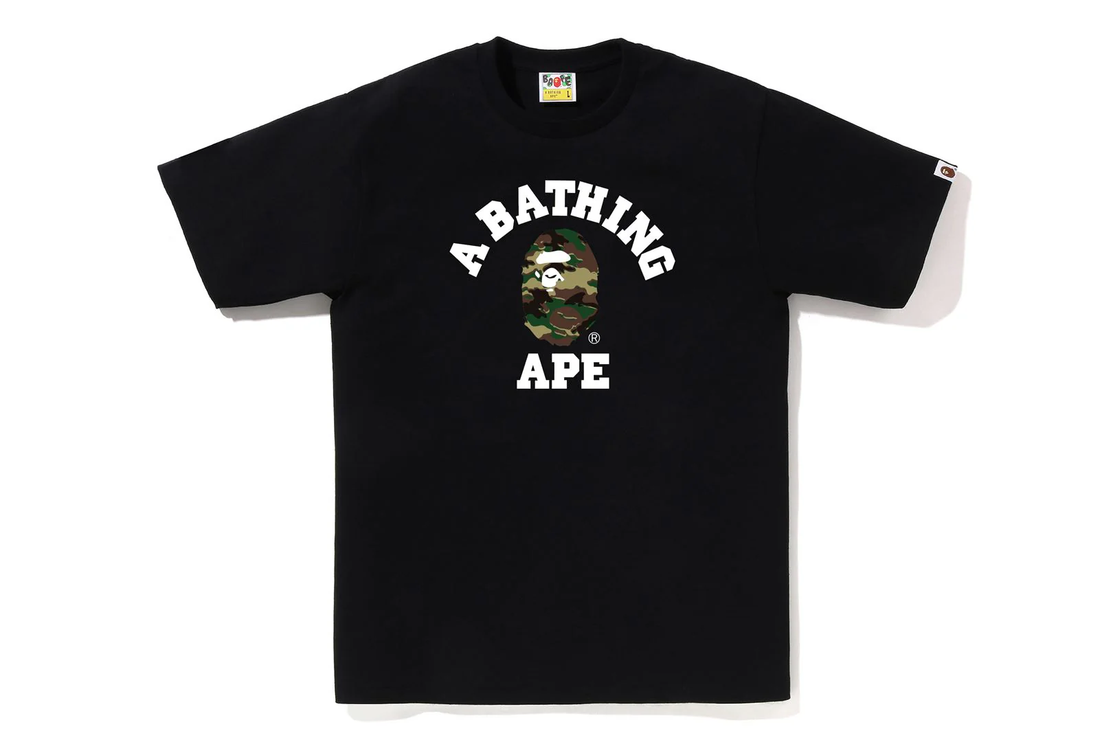 GLITCH WOODLAND CAMO COLLEGE TEE
