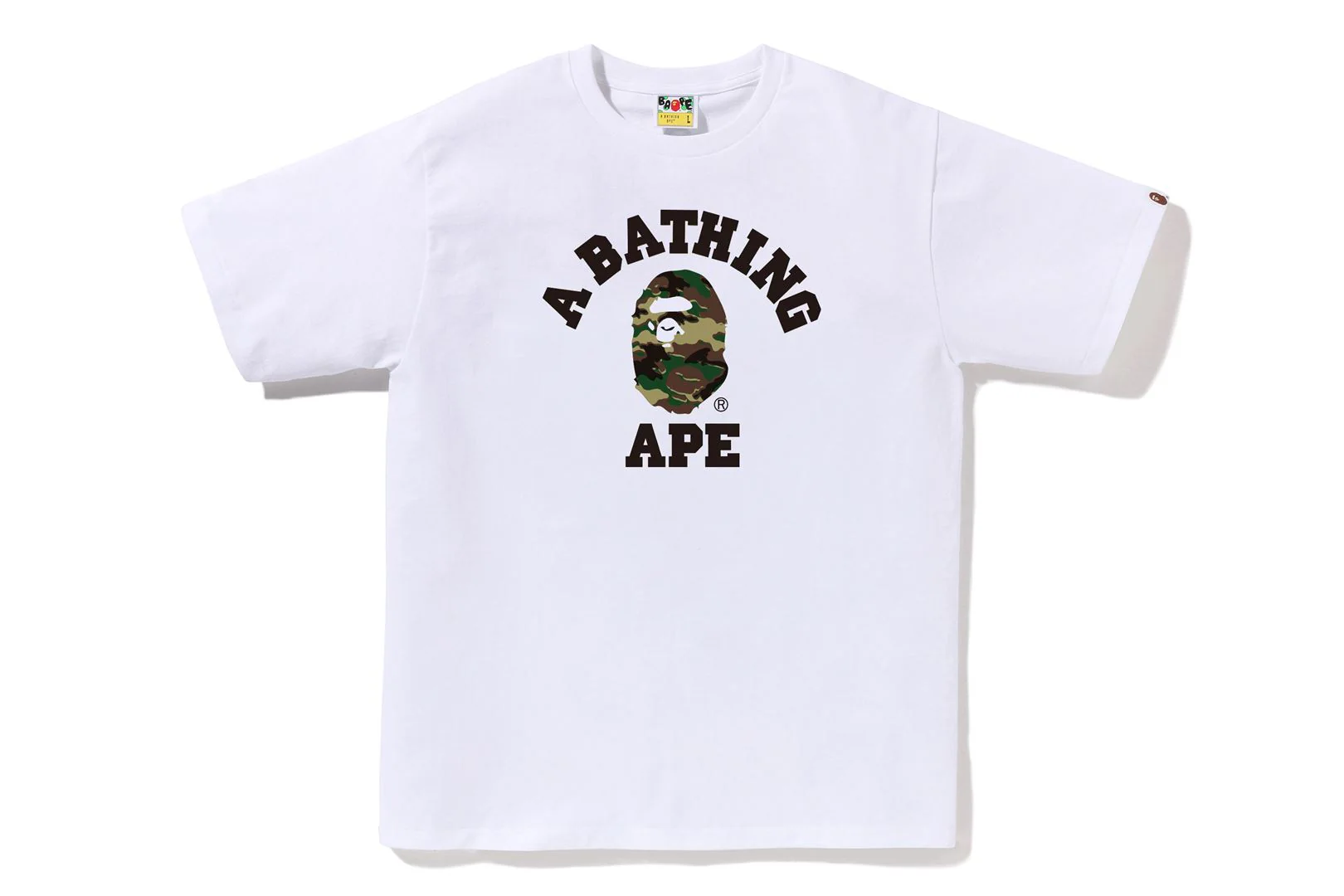 GLITCH WOODLAND CAMO COLLEGE TEE - Image 3