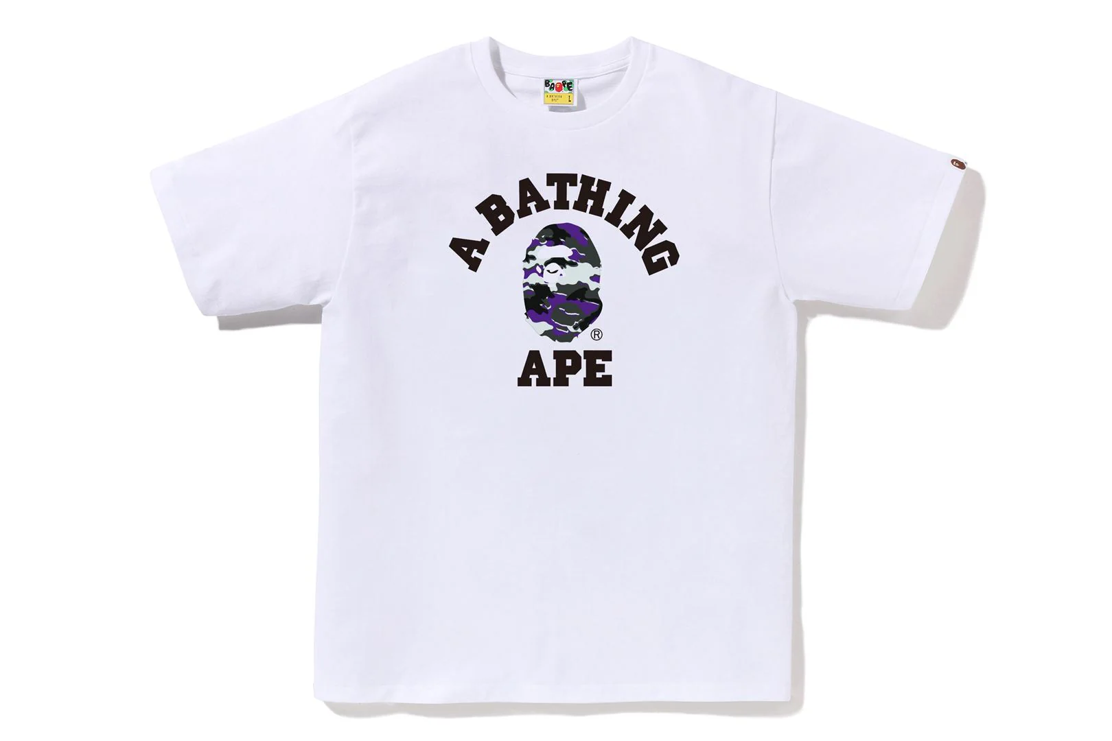 GLITCH WOODLAND CAMO COLLEGE TEE - Image 4