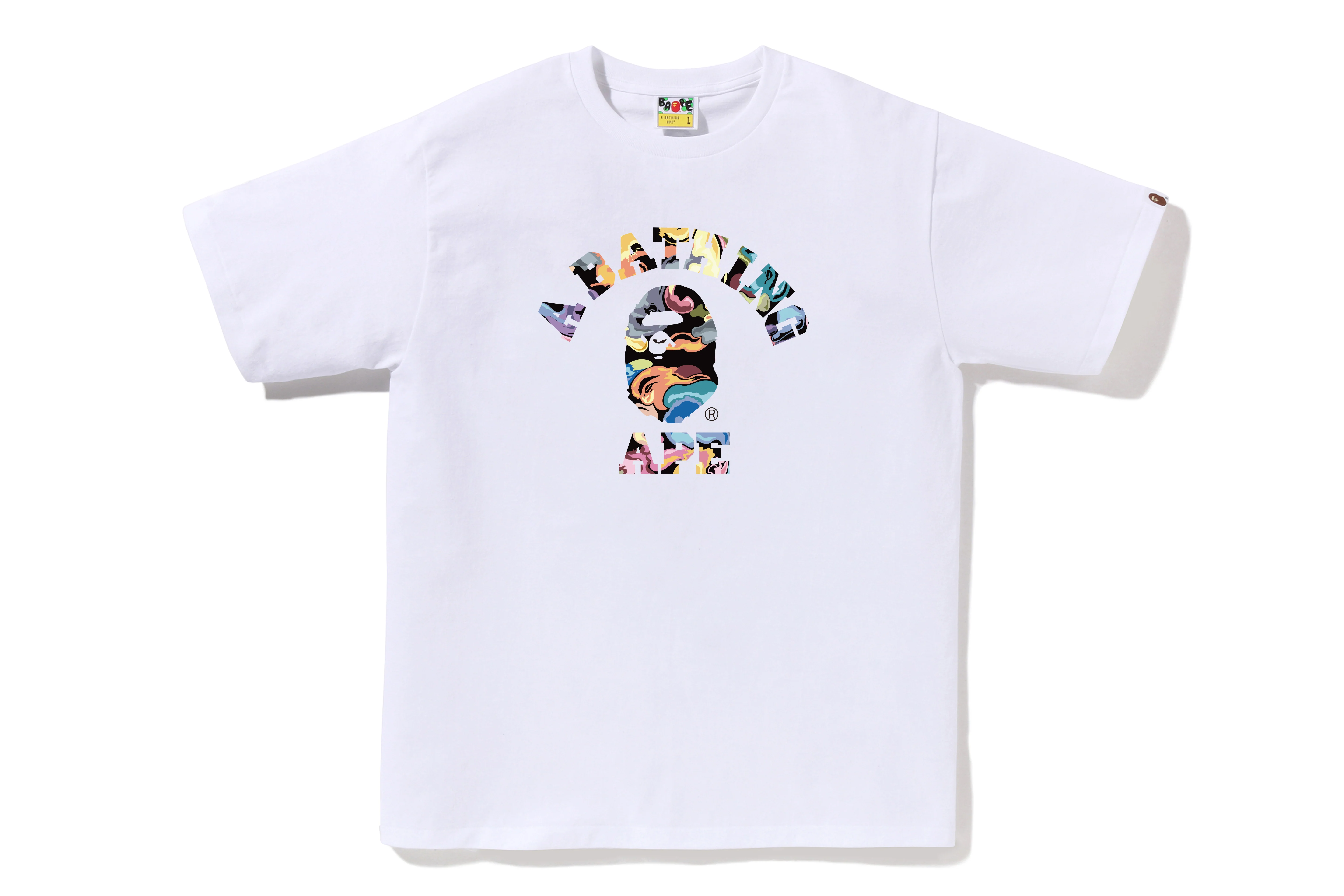 ART CAMO COLLEGE TEE - Image 2