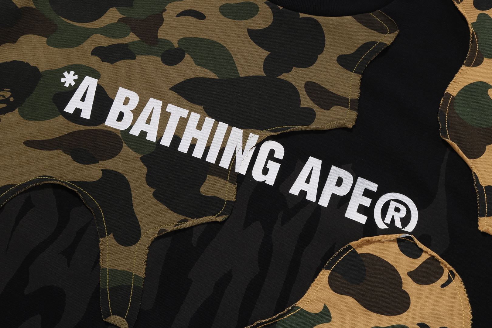 1ST CAMO UPCYCLED LOGO RELAXED FIT TEE - Image 3