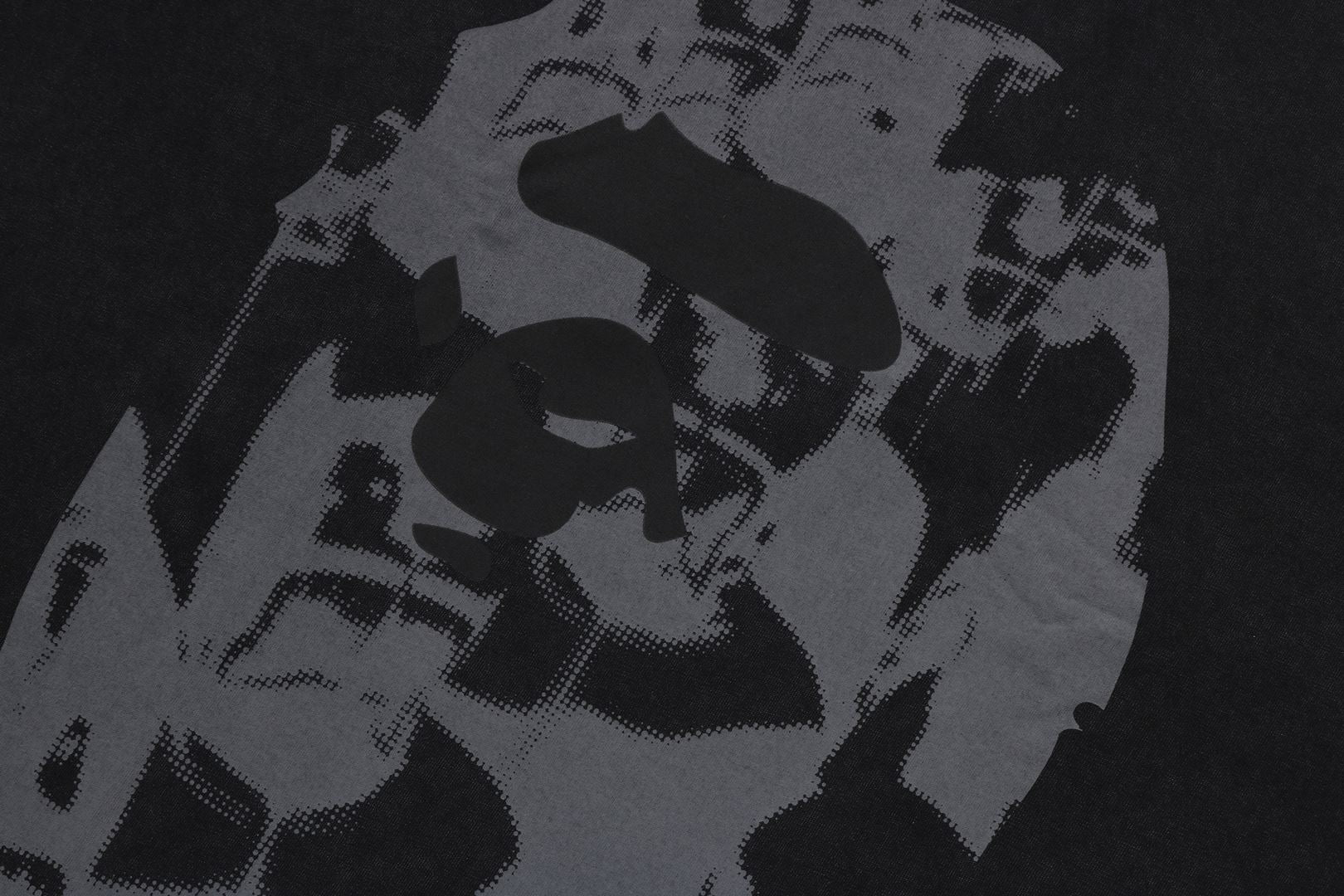 APE HEAD HEAVY WASHED RELAXED FIT TEE - Image 7