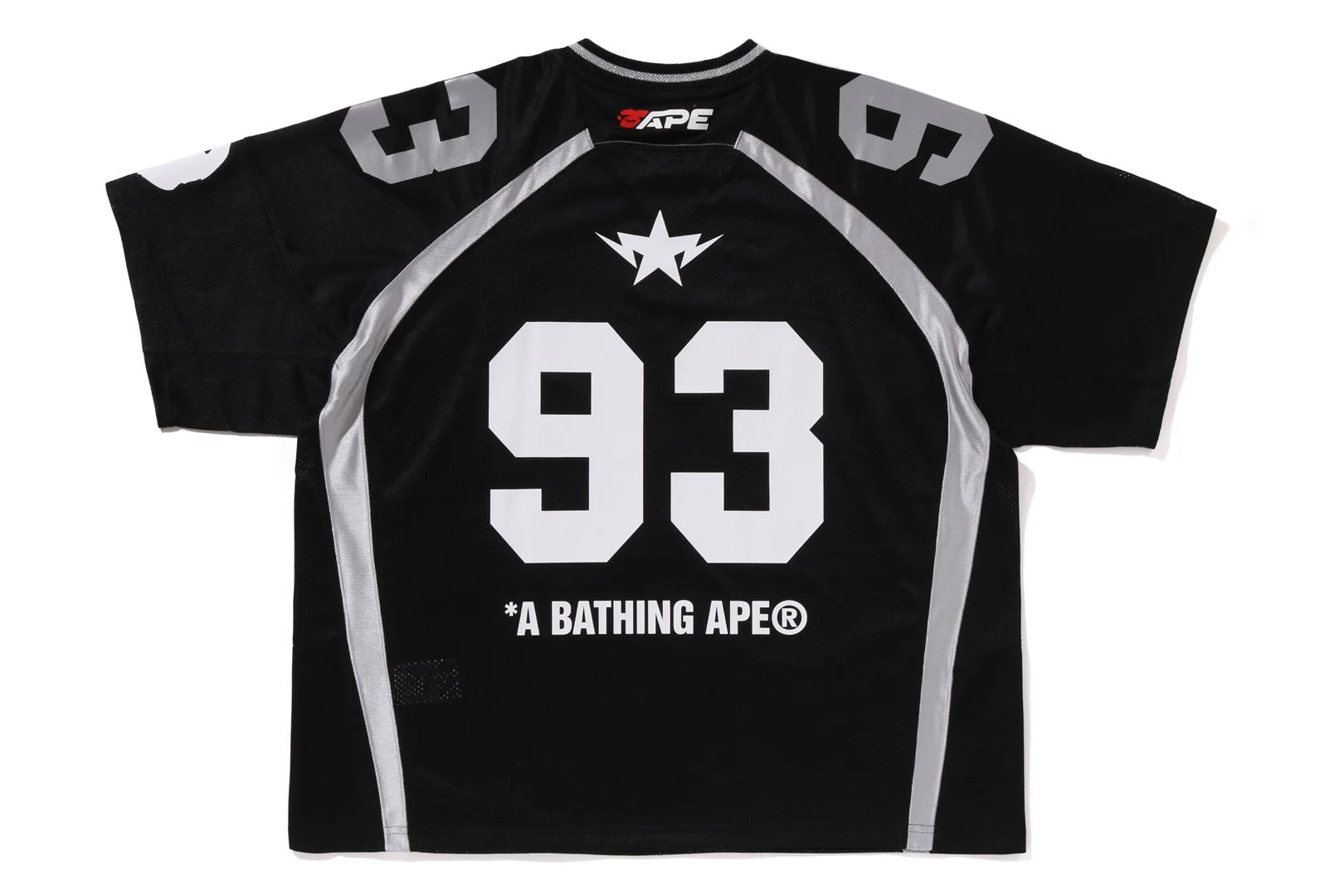 LINE CAMO JACQUARD RELAXED FIT FOOTBALL JERSEY - Image 2