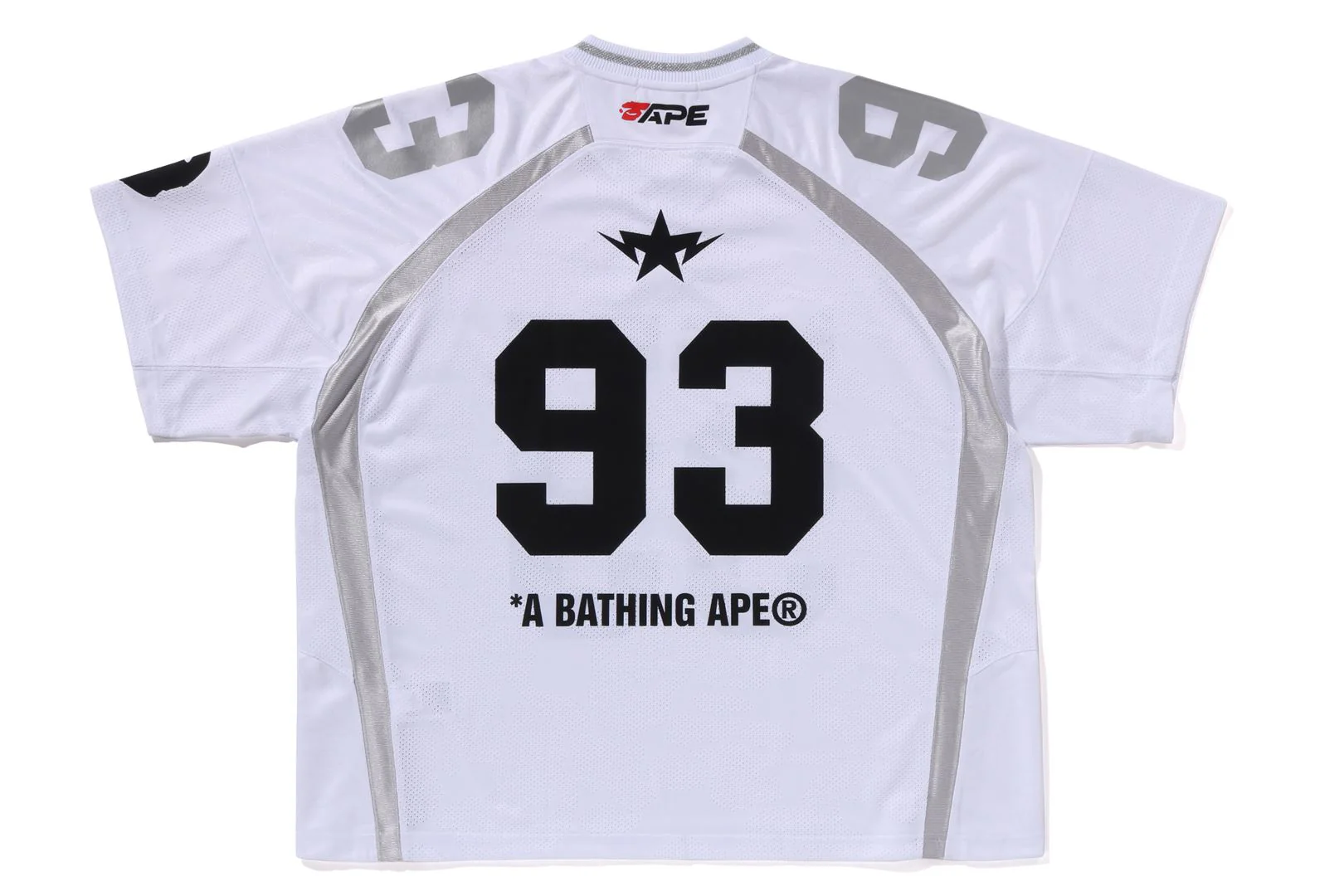 LINE CAMO JACQUARD RELAXED FIT FOOTBALL JERSEY - Image 5