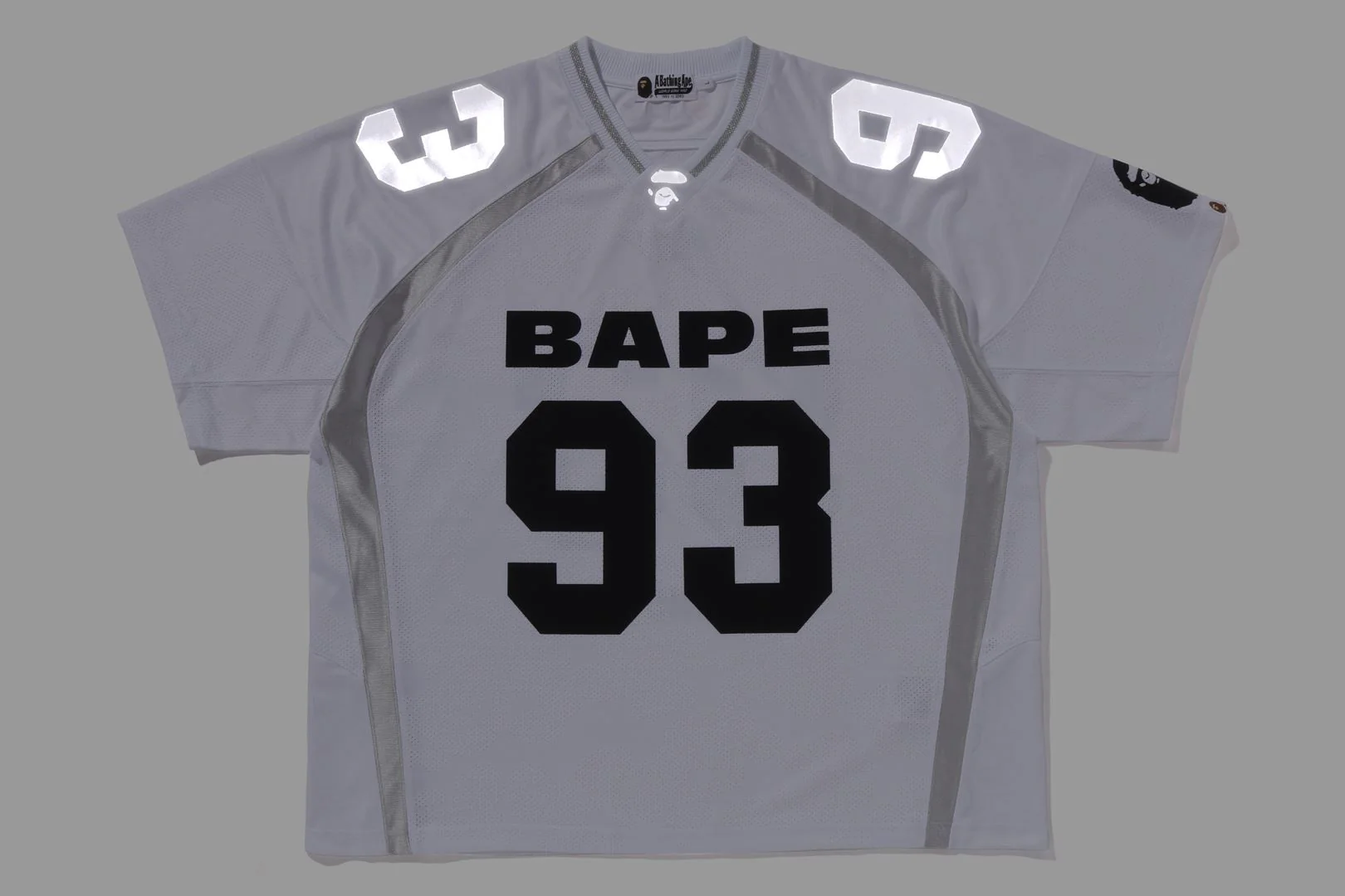 LINE CAMO JACQUARD RELAXED FIT FOOTBALL JERSEY - Image 6