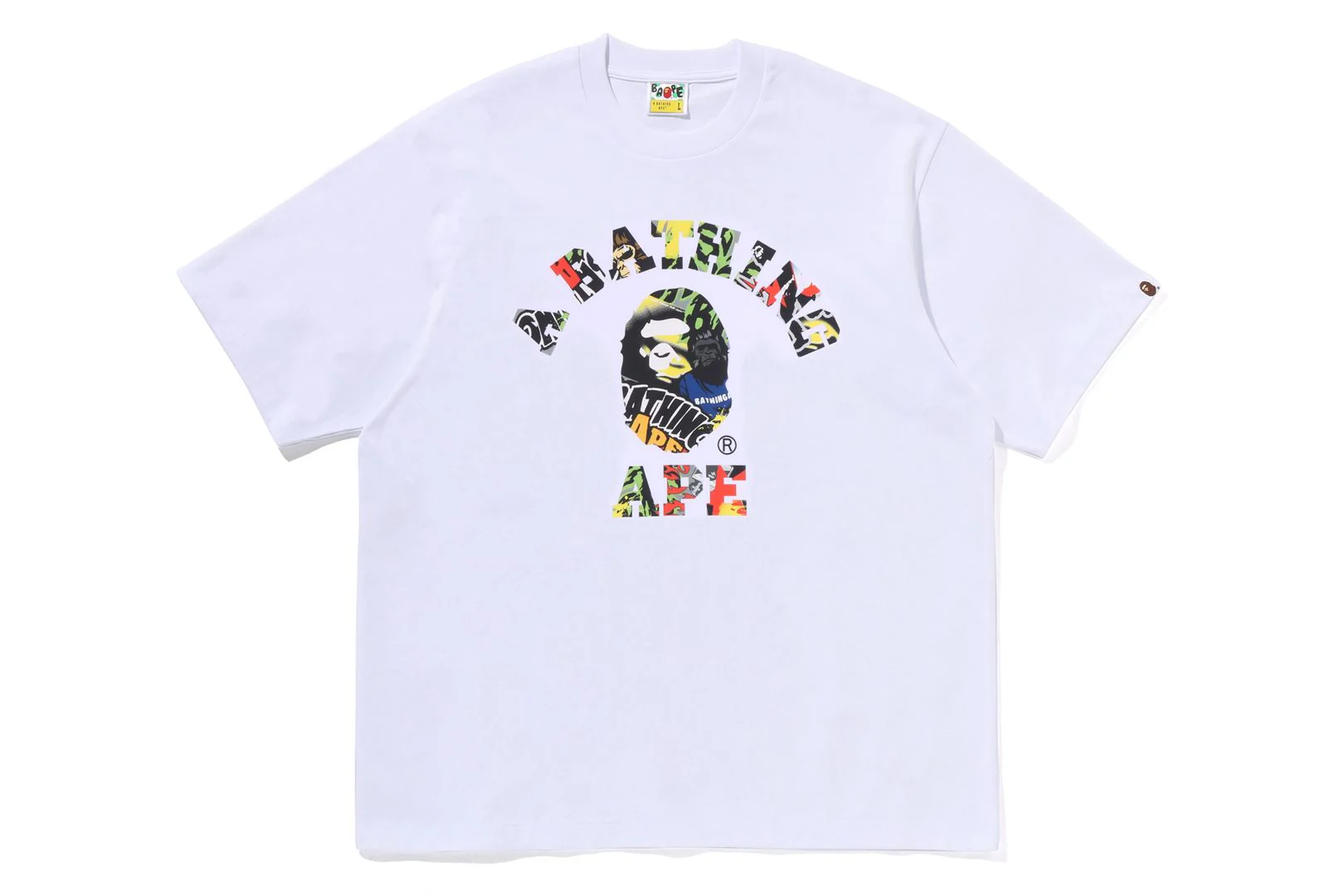 MULTI LOGO COLLEGE RELAXED FIT TEE - Image 3