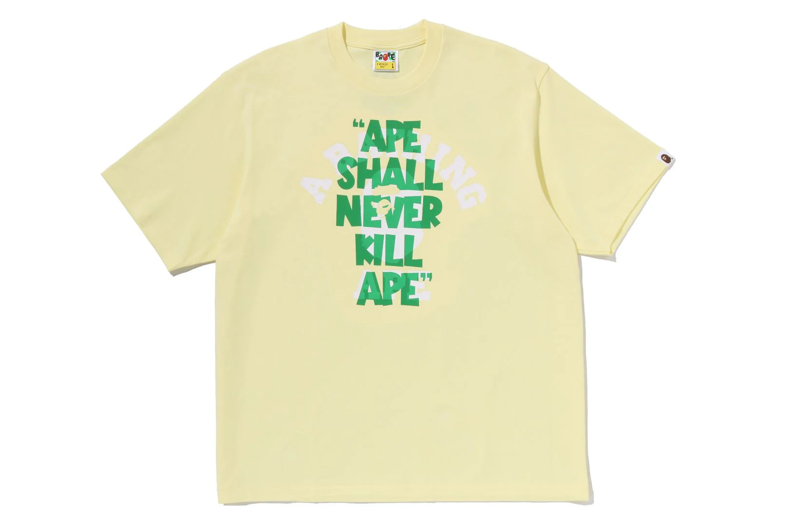 APE SHALL NEVER KILL APE COLLEGE  RELAXED FIT TEE - Image 7